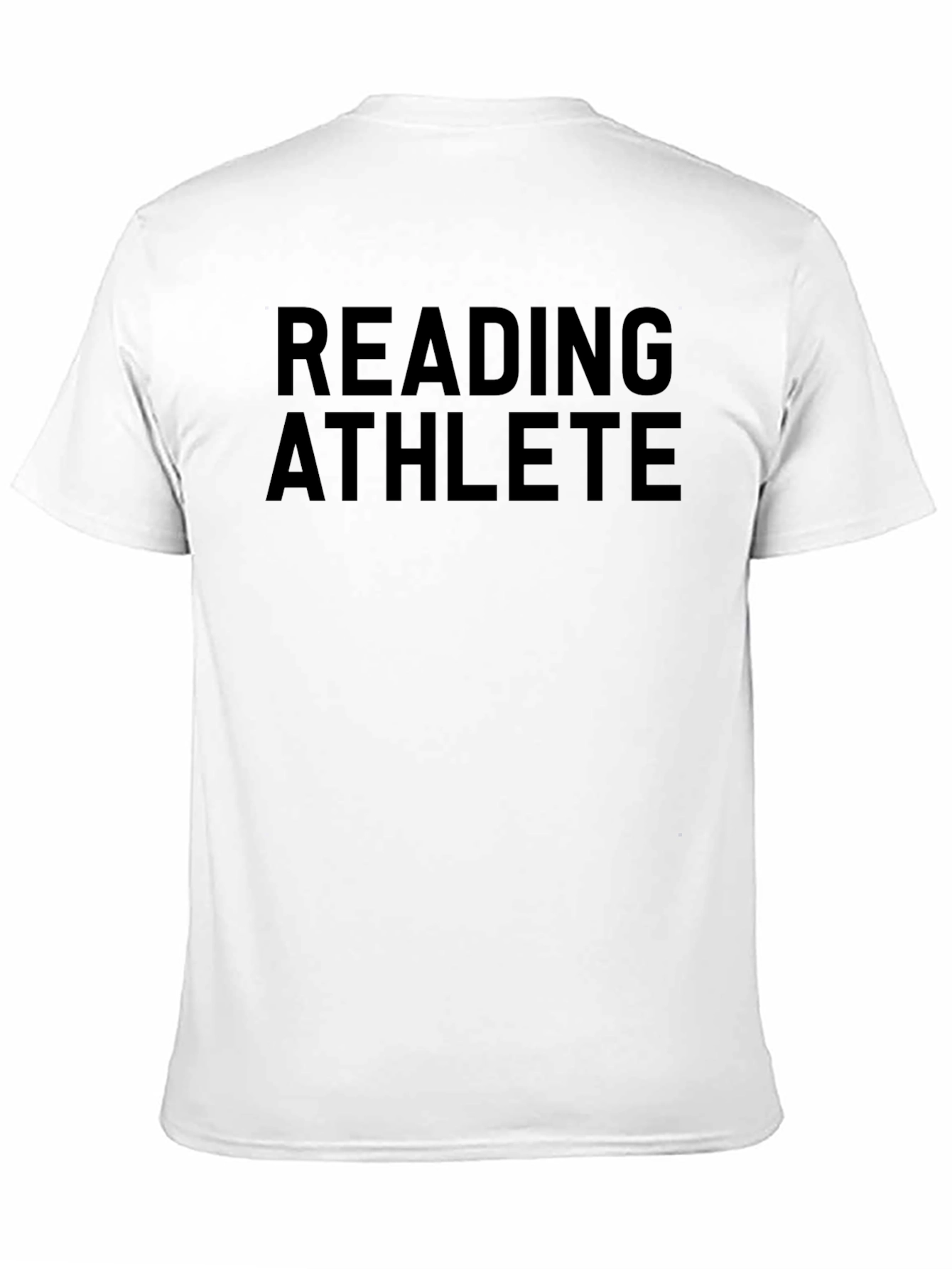 Reading Athlete Black Graphic Tee