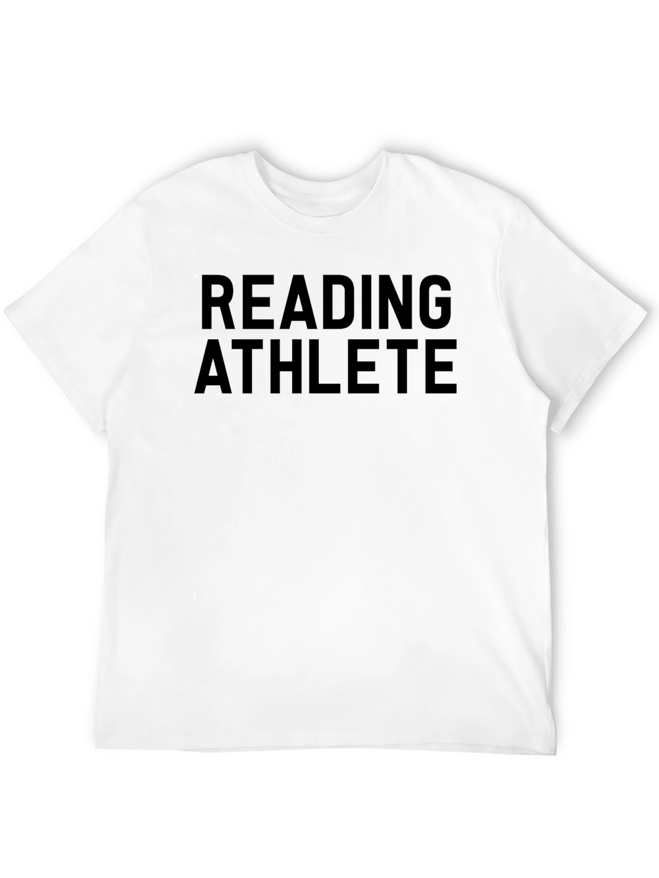 Reading Athlete Black Graphic Tee