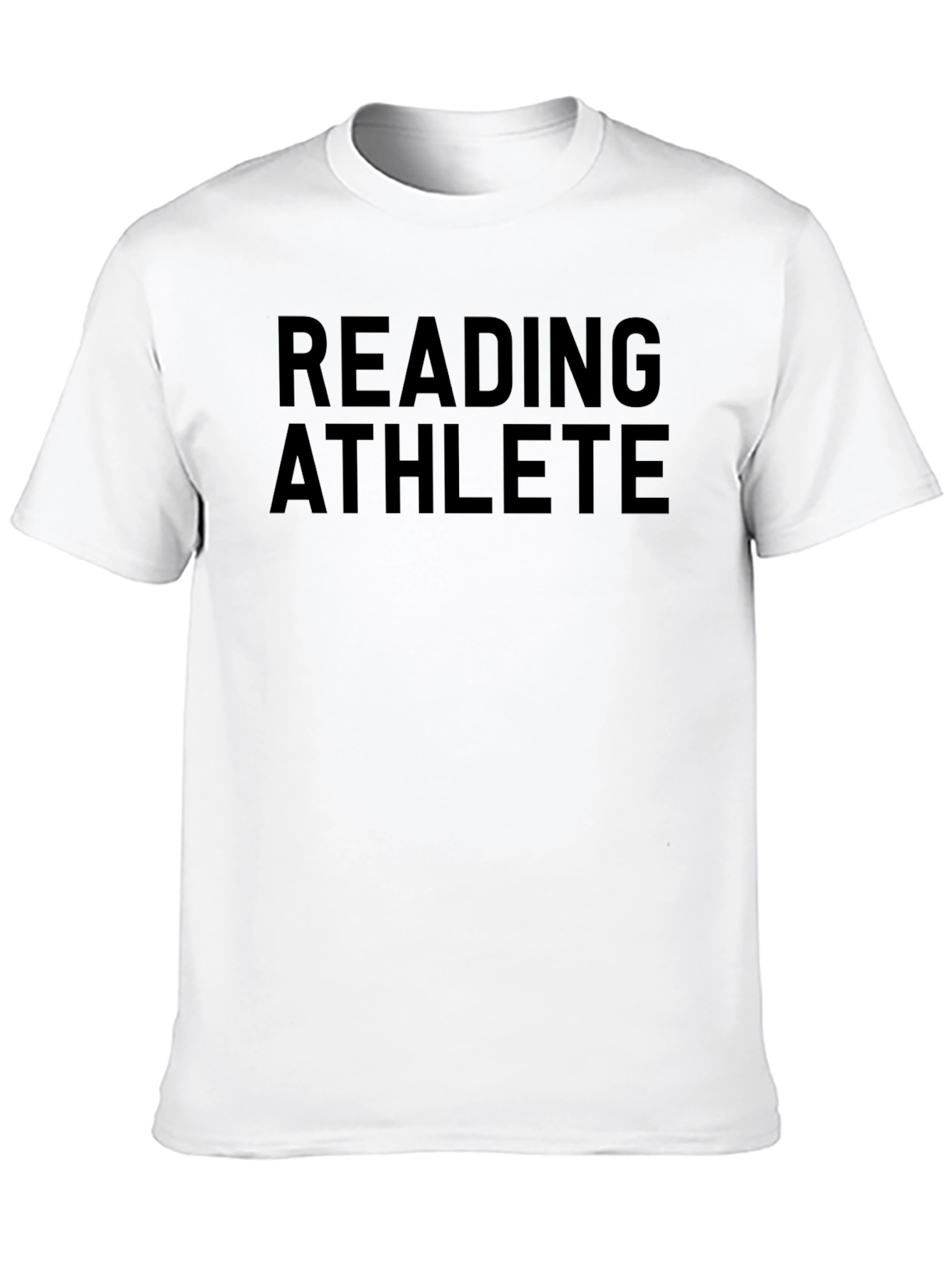 Reading Athlete Black Graphic Tee