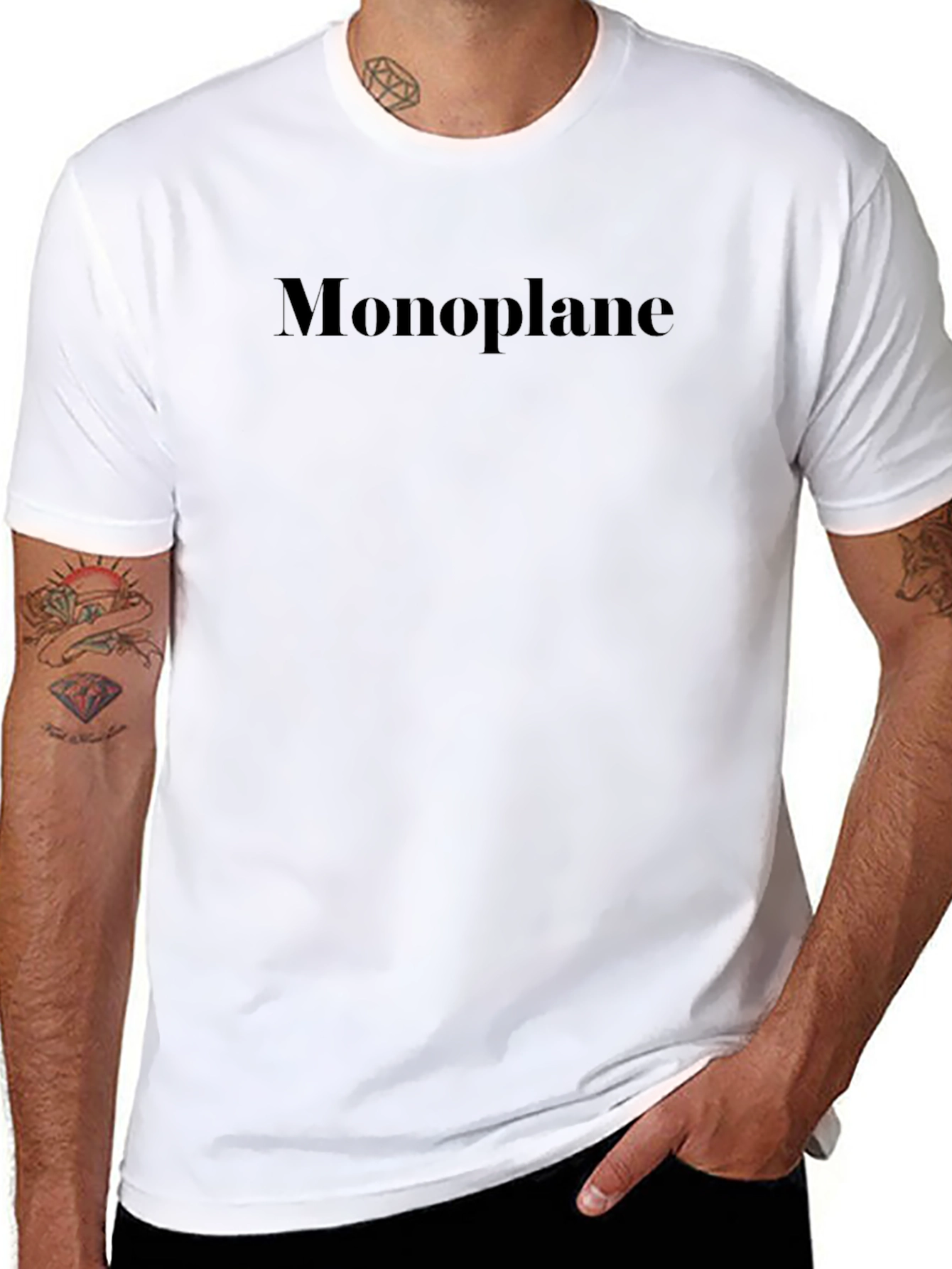 Monoplane Graphic T-Shirt - Classic Style