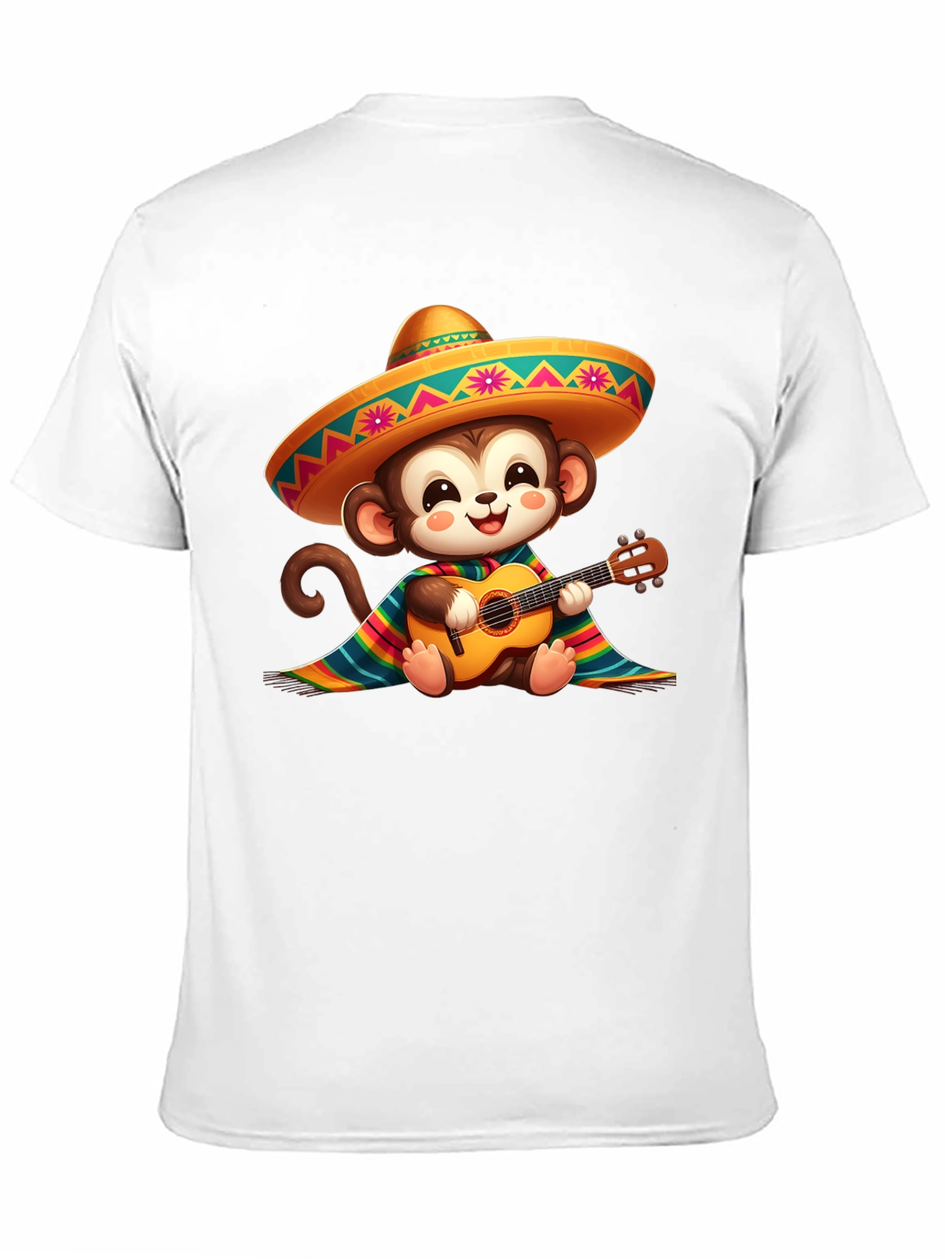Monkey with Guitar T-Shirt