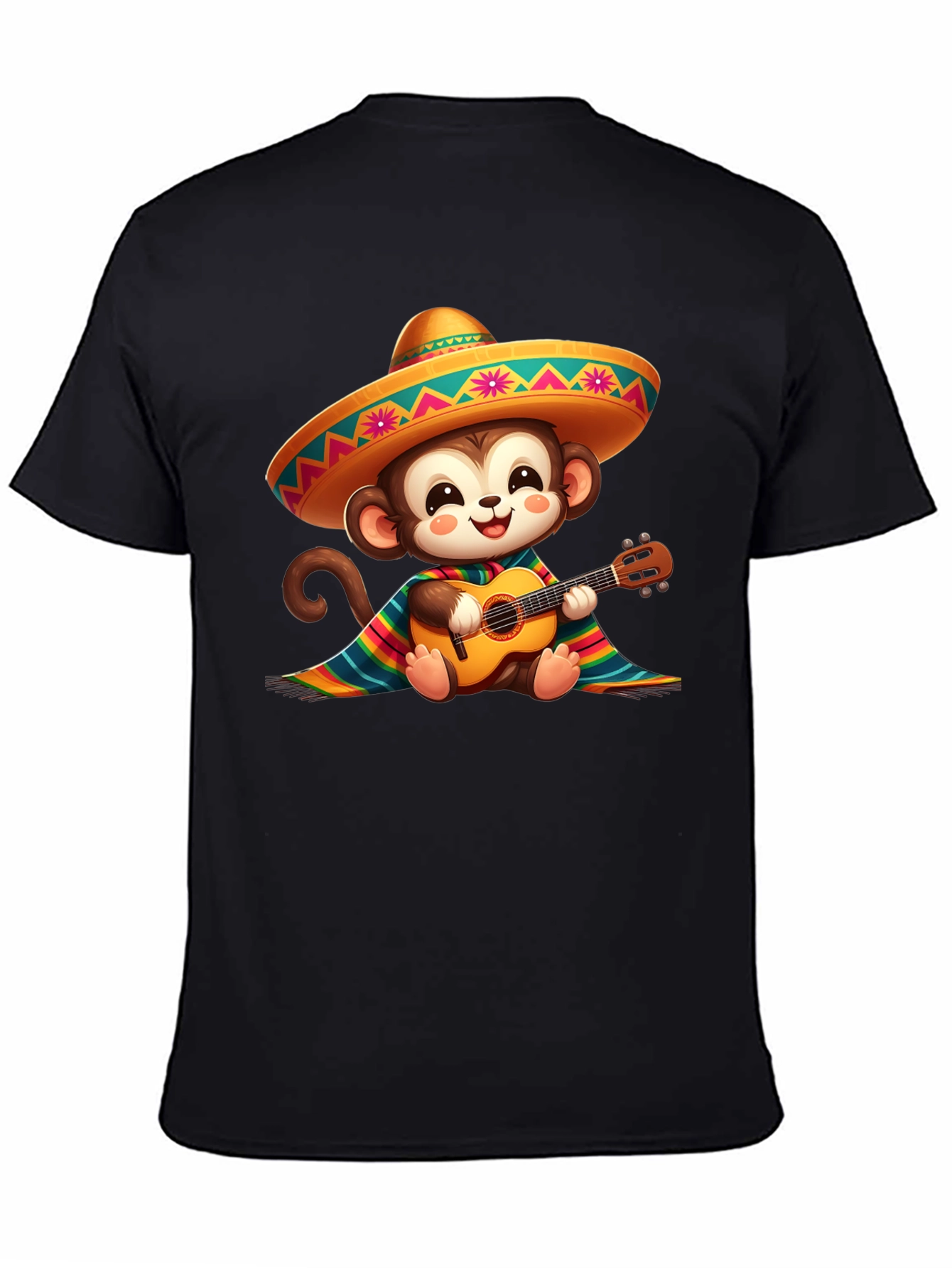 Monkey with Guitar T-Shirt
