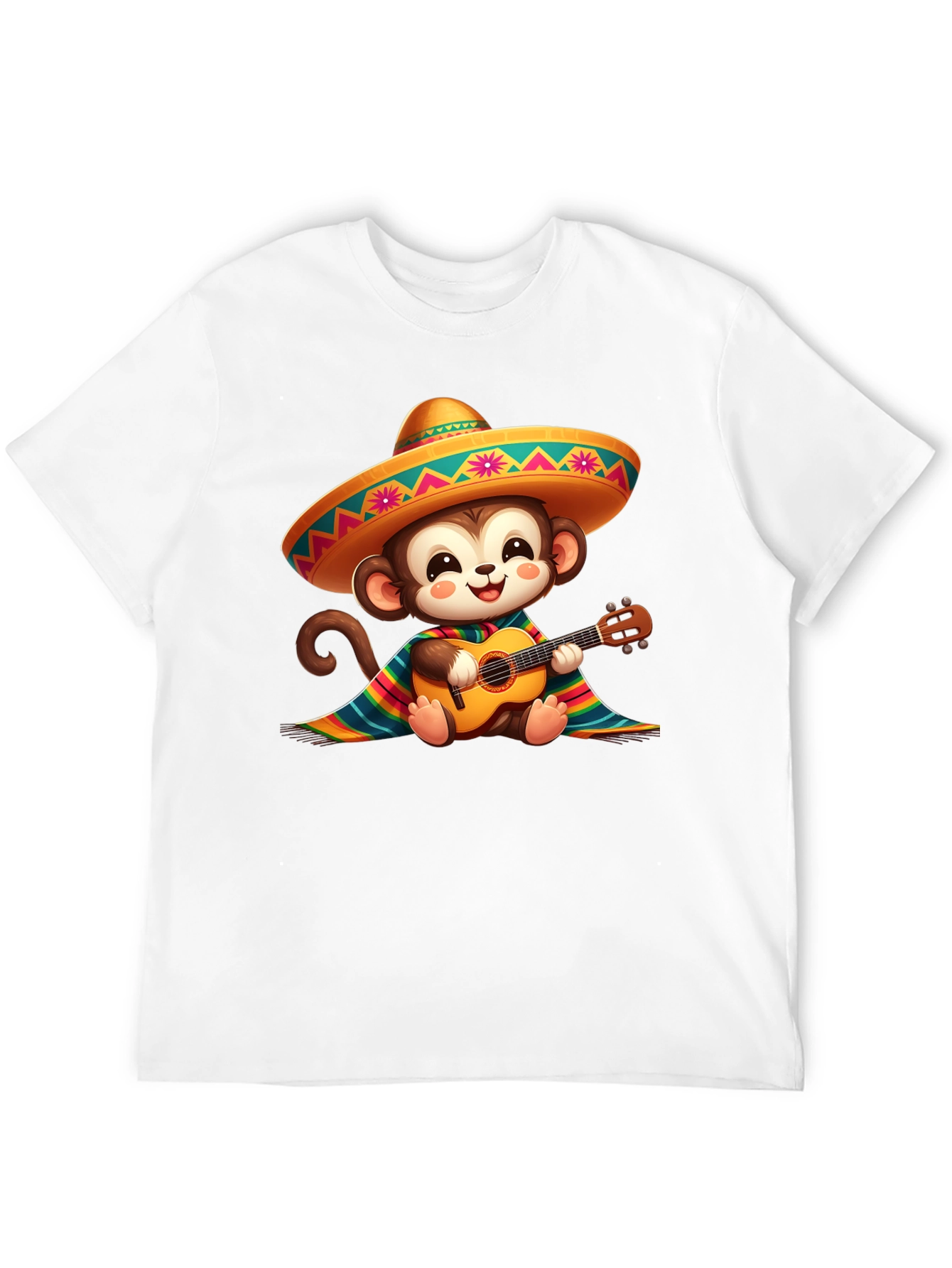 Monkey with Guitar T-Shirt