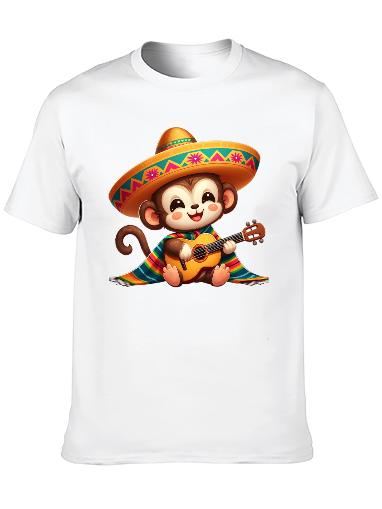 Monkey with Guitar T-Shirt