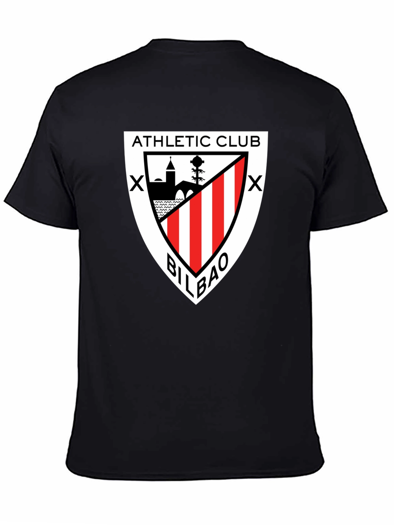 Athletic Club Bilbao Crest Black T-Shirt