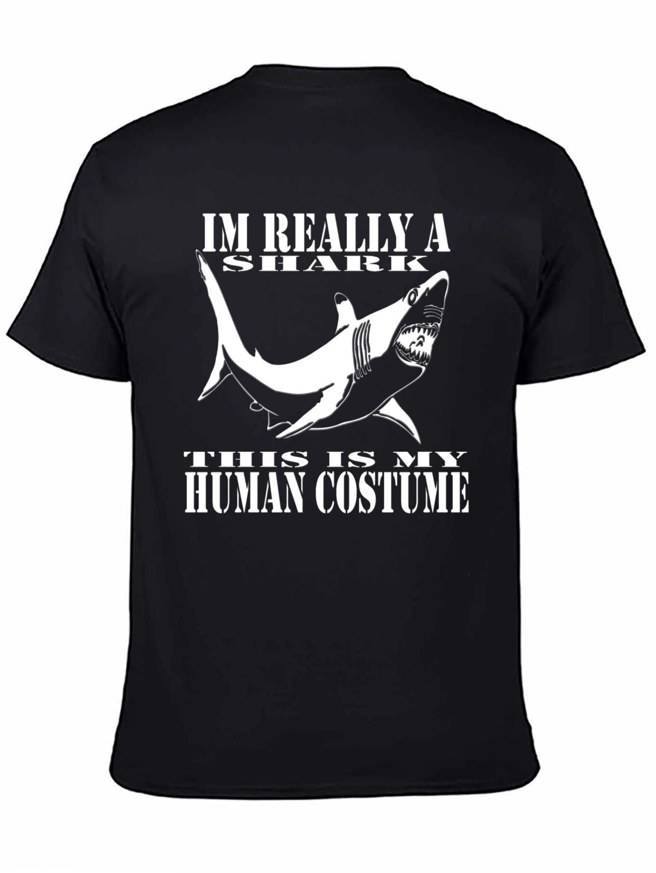 Im Really a Shark Human Costume T-Shirt
