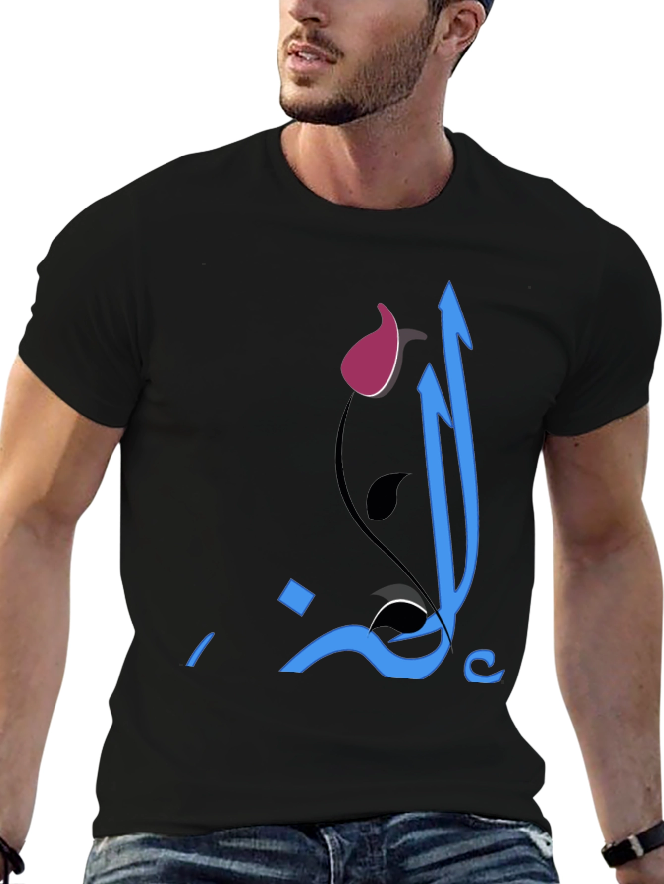 Stylish Graphic T-Shirt with Unique Artistic Design
