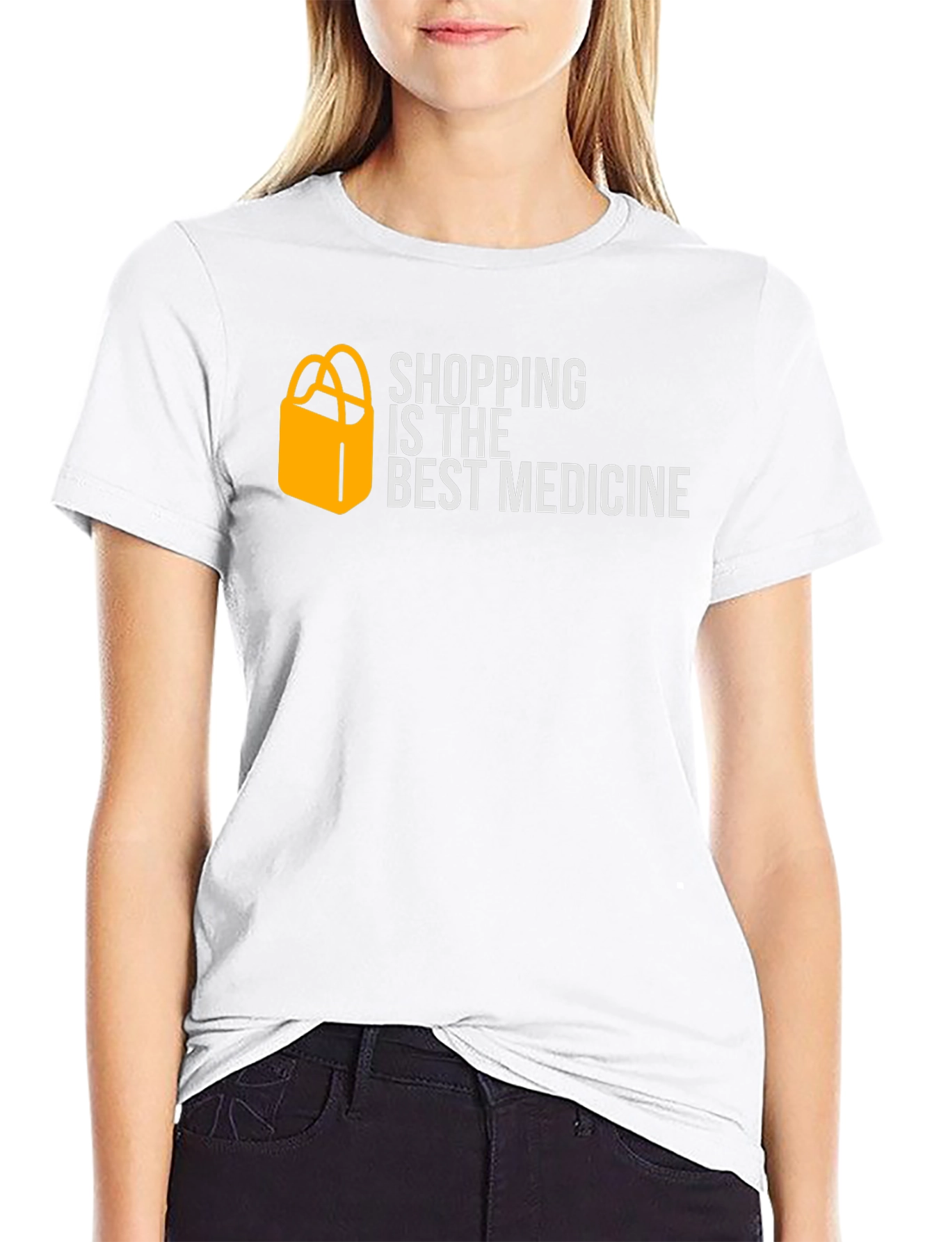Shopping is the Best Medicine Graphic T-Shirt