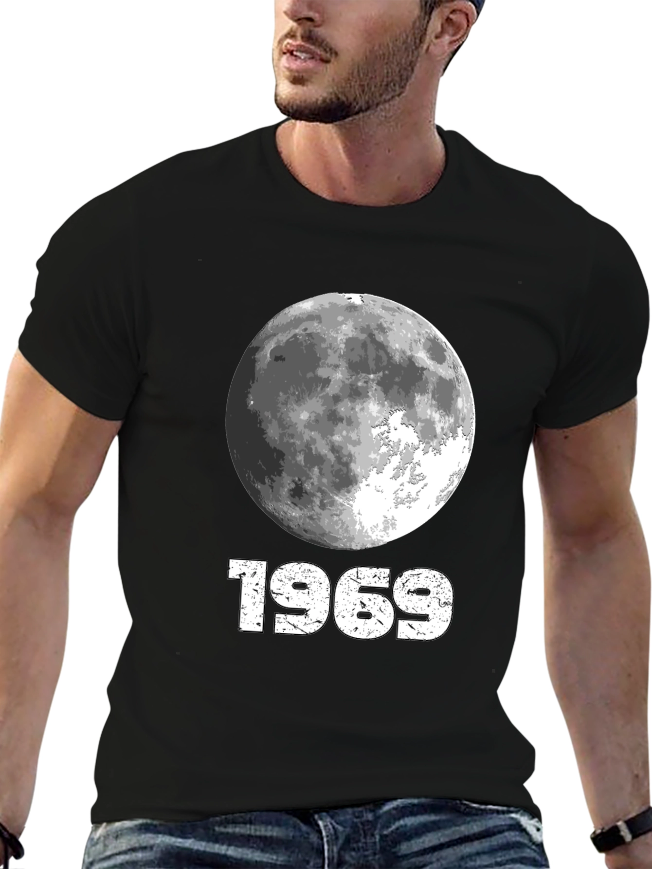 1969 Moon Landing Graphic T-Shirt