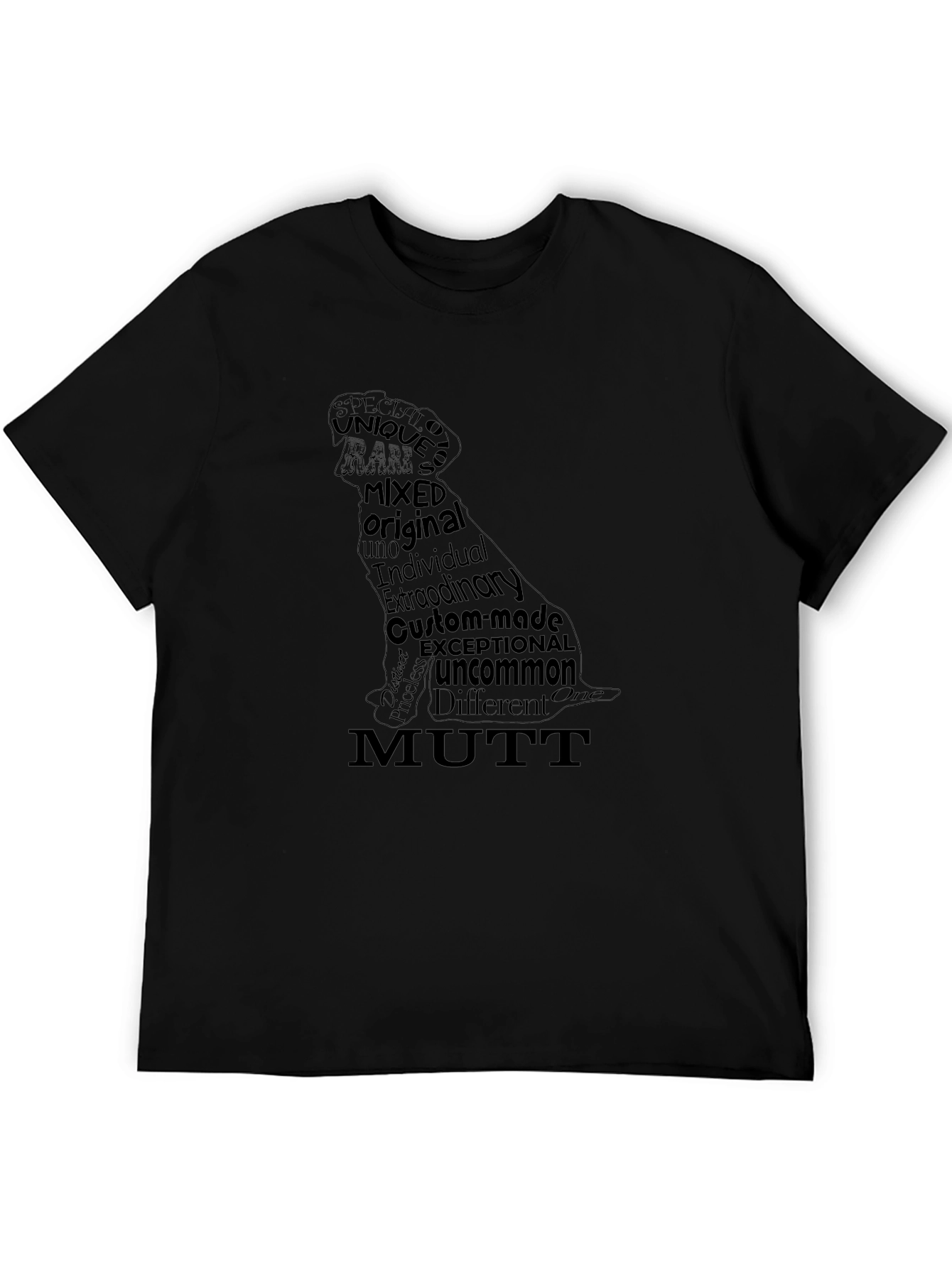 Unique Mutt Dog Graphic Tee