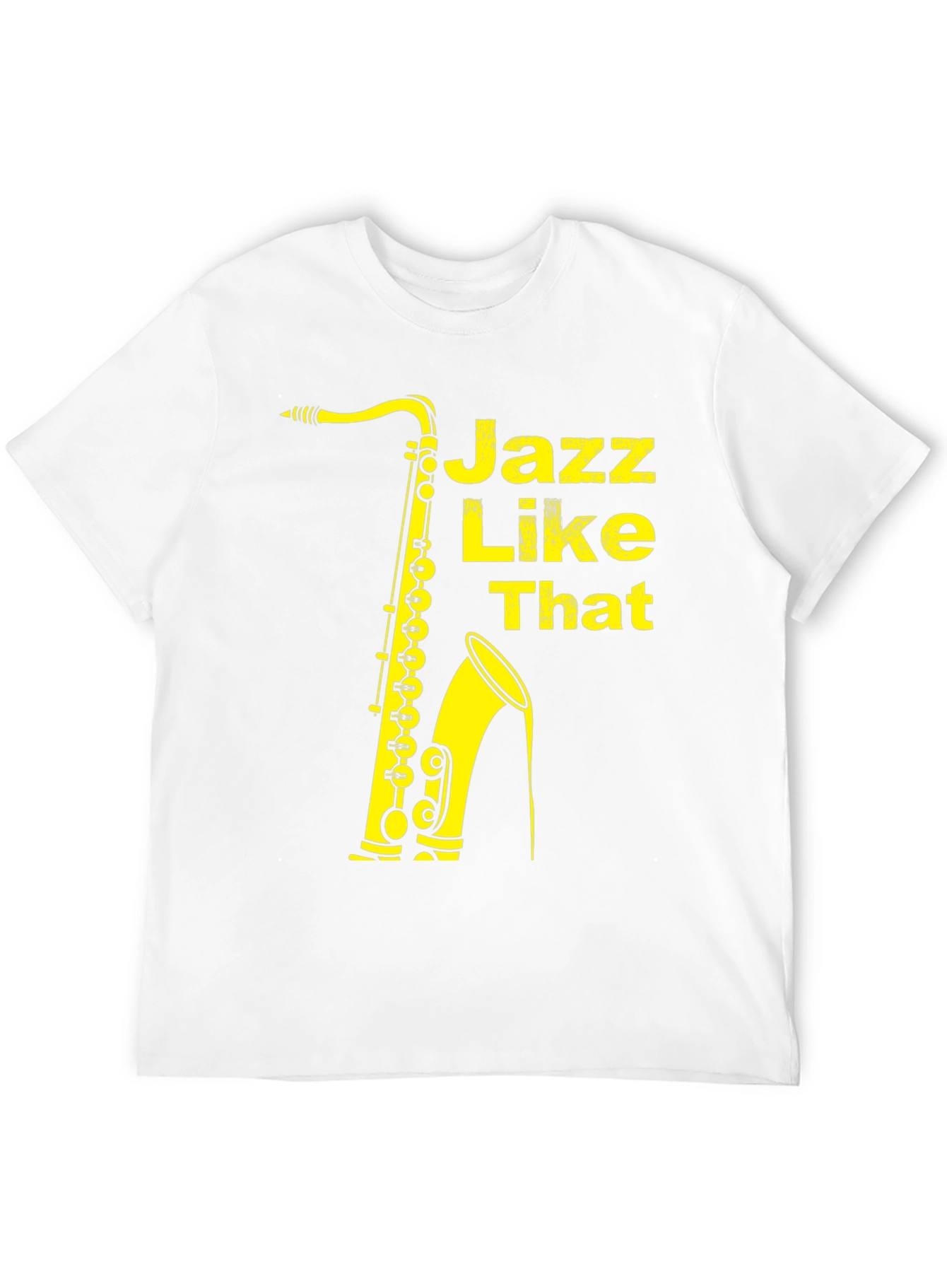 Jazz Like That Saxophone Graphic T-Shirt