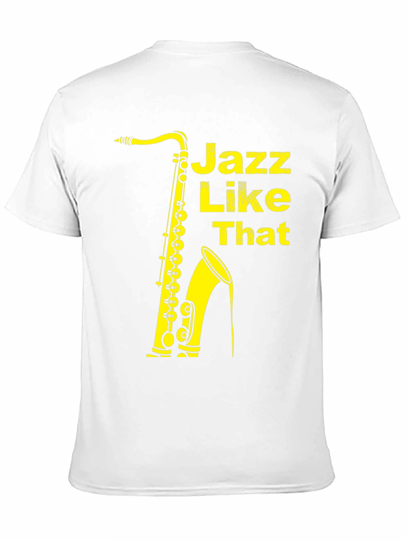 Jazz Like That Saxophone Graphic T-Shirt