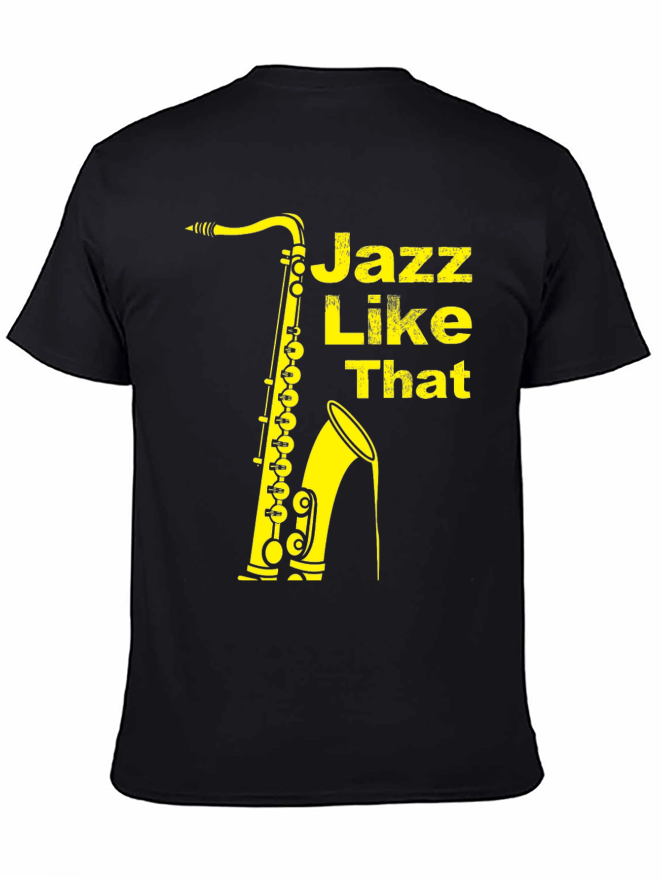 Jazz Like That Saxophone Graphic T-Shirt