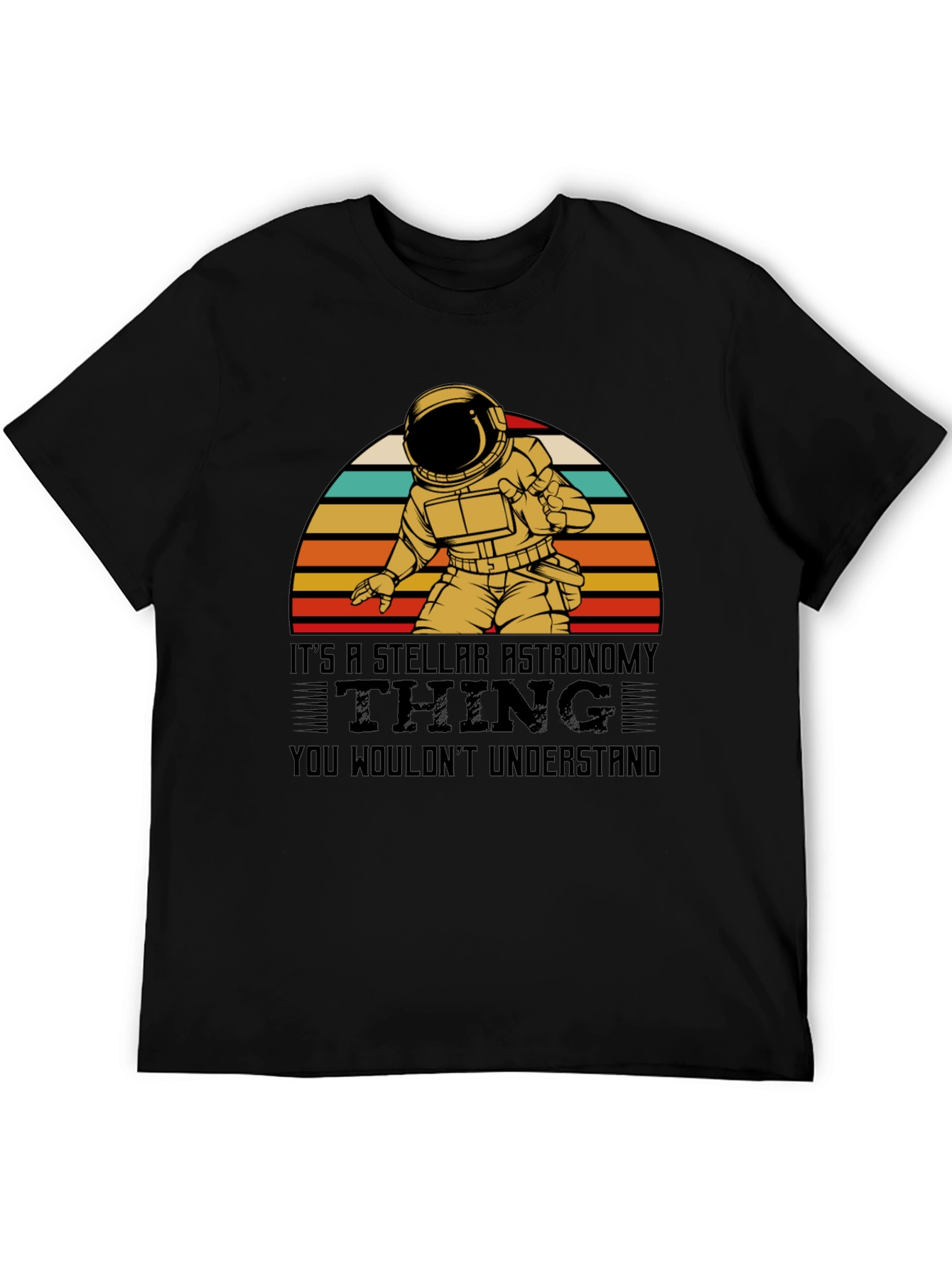 Stellar Astronomy T-Shirt - Astronaut Design