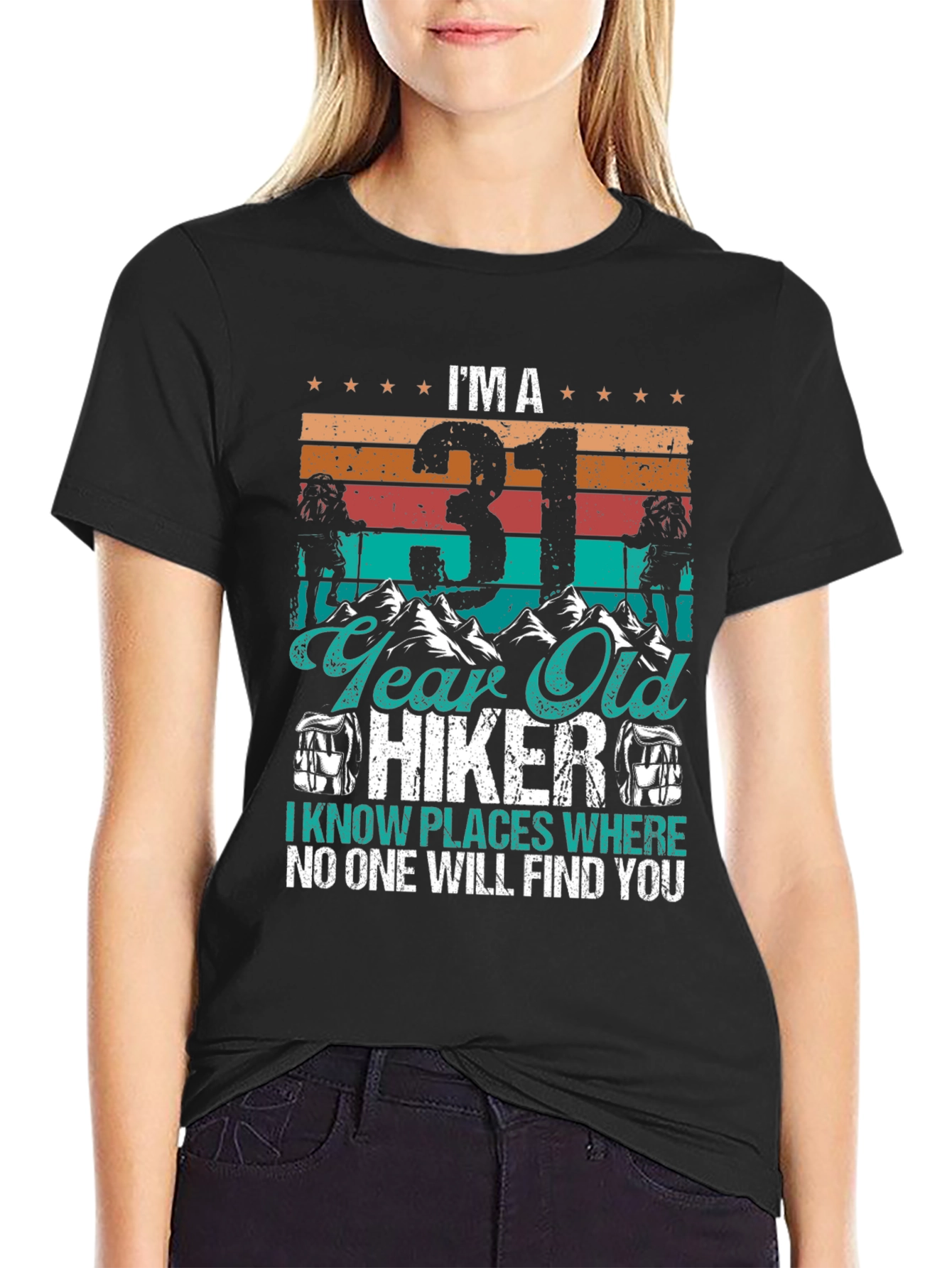 31 Year Old Hiker Graphic T-Shirt