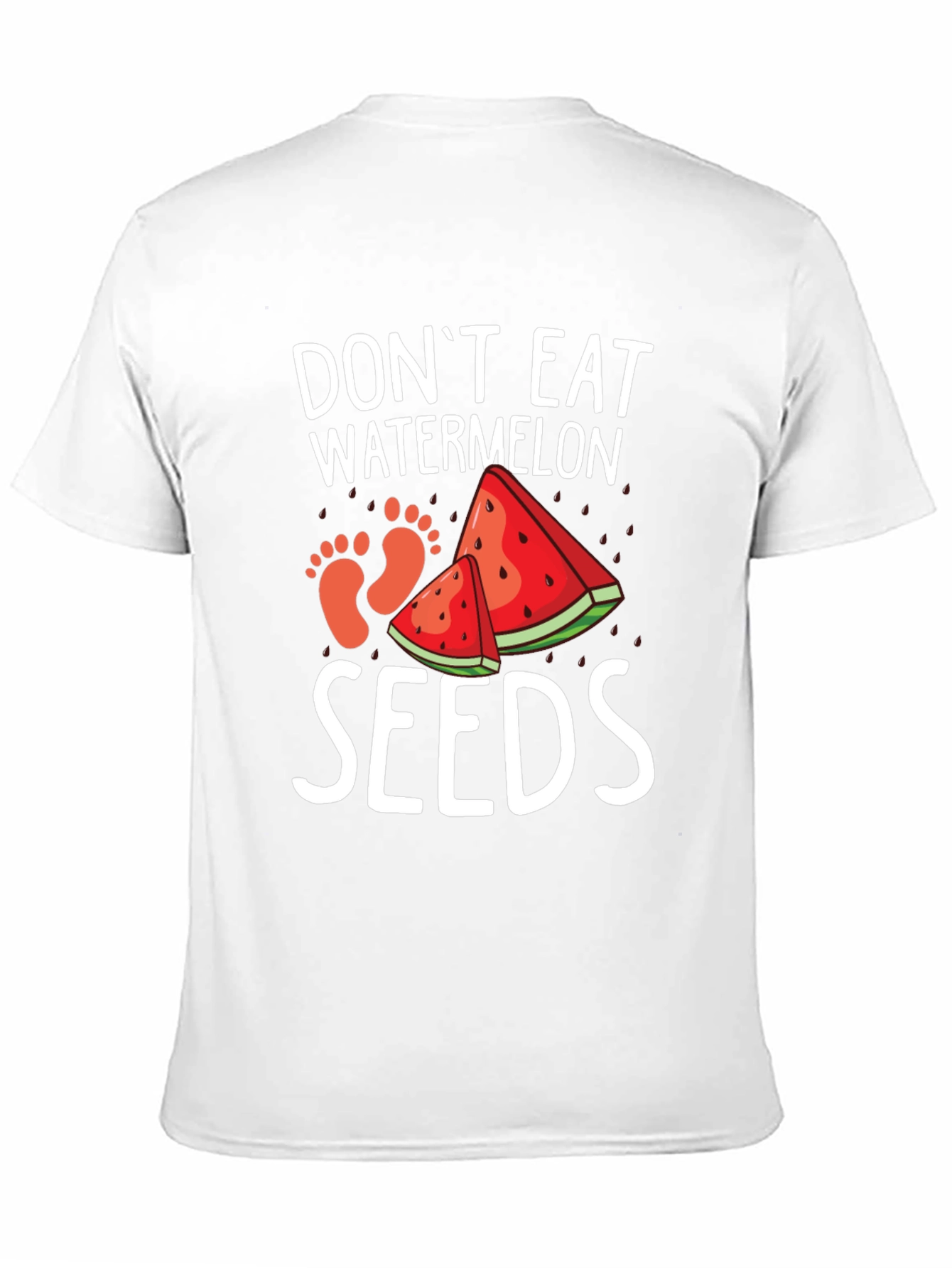 Dont Eat Watermelon Seeds Funny Pregnancy Tee