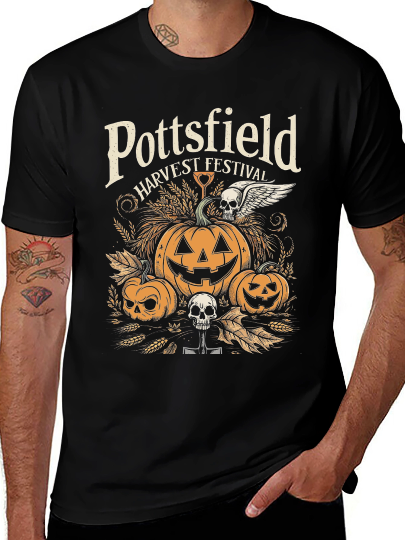 Pottsfield Harvest Festival Graphic T-Shirt
