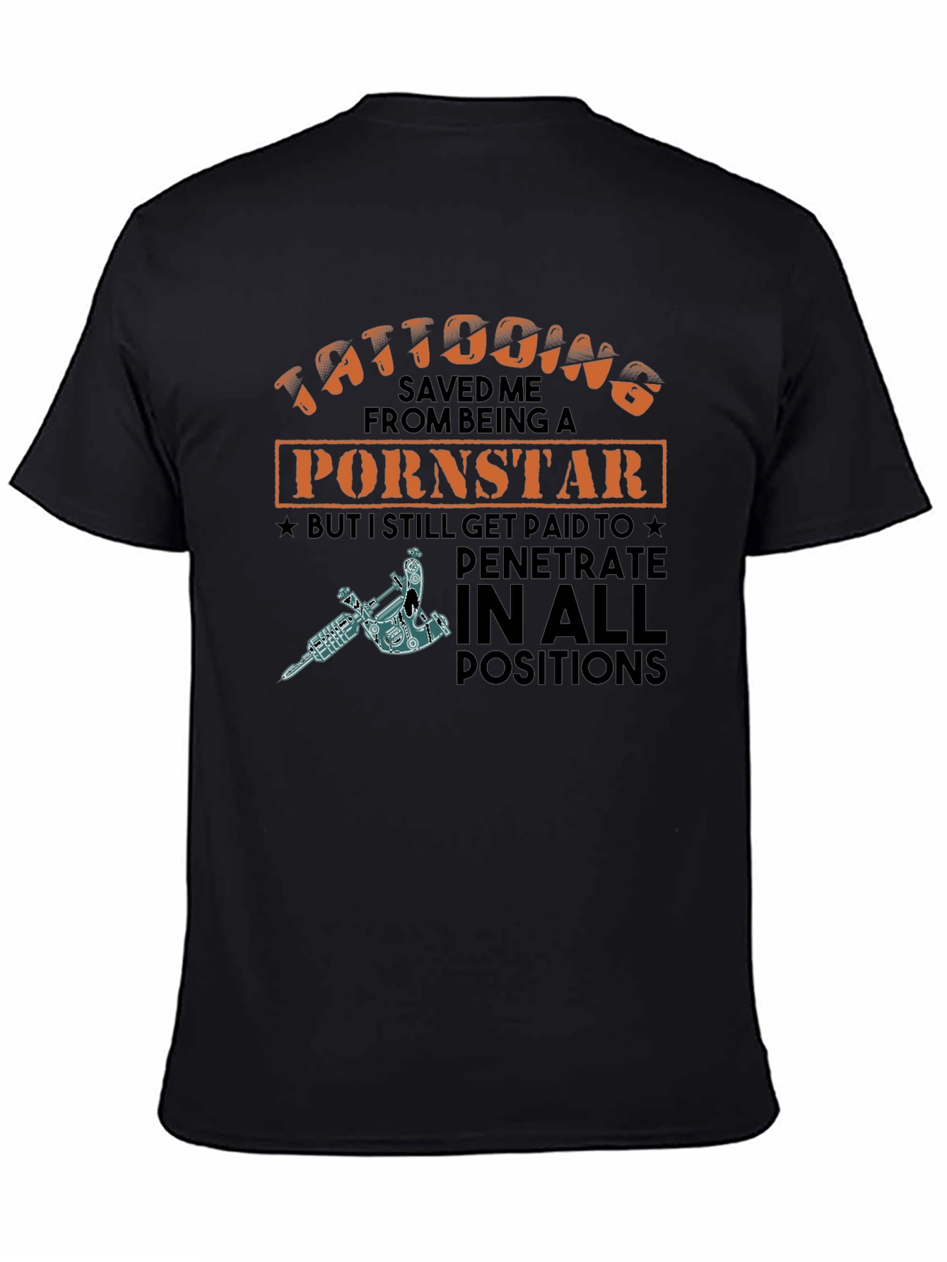 Tattooing Pornstar Graphic Tee