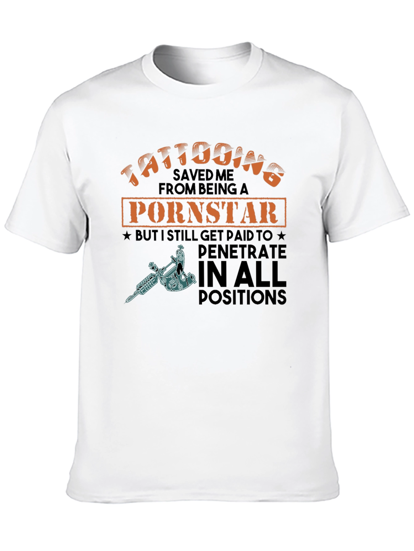 Tattooing Pornstar Graphic Tee