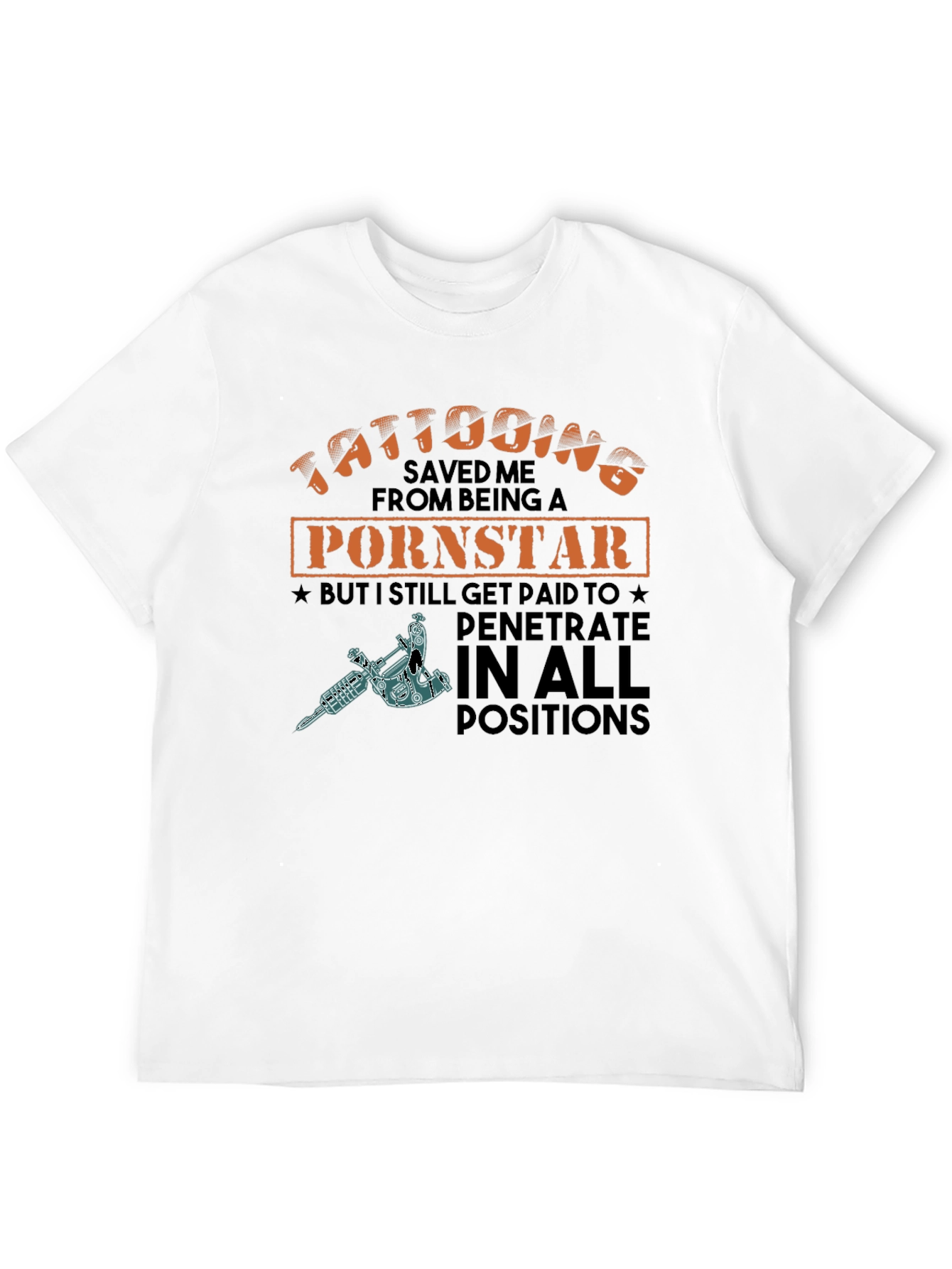 Tattooing Pornstar Graphic Tee