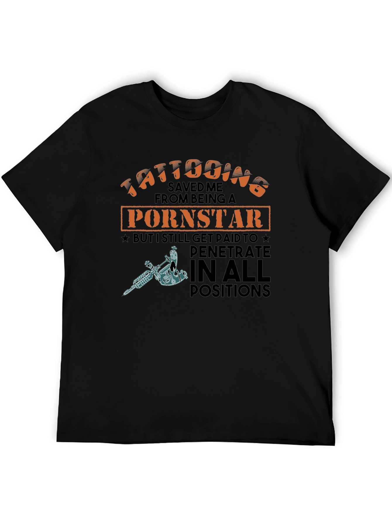 Tattooing Pornstar Graphic Tee
