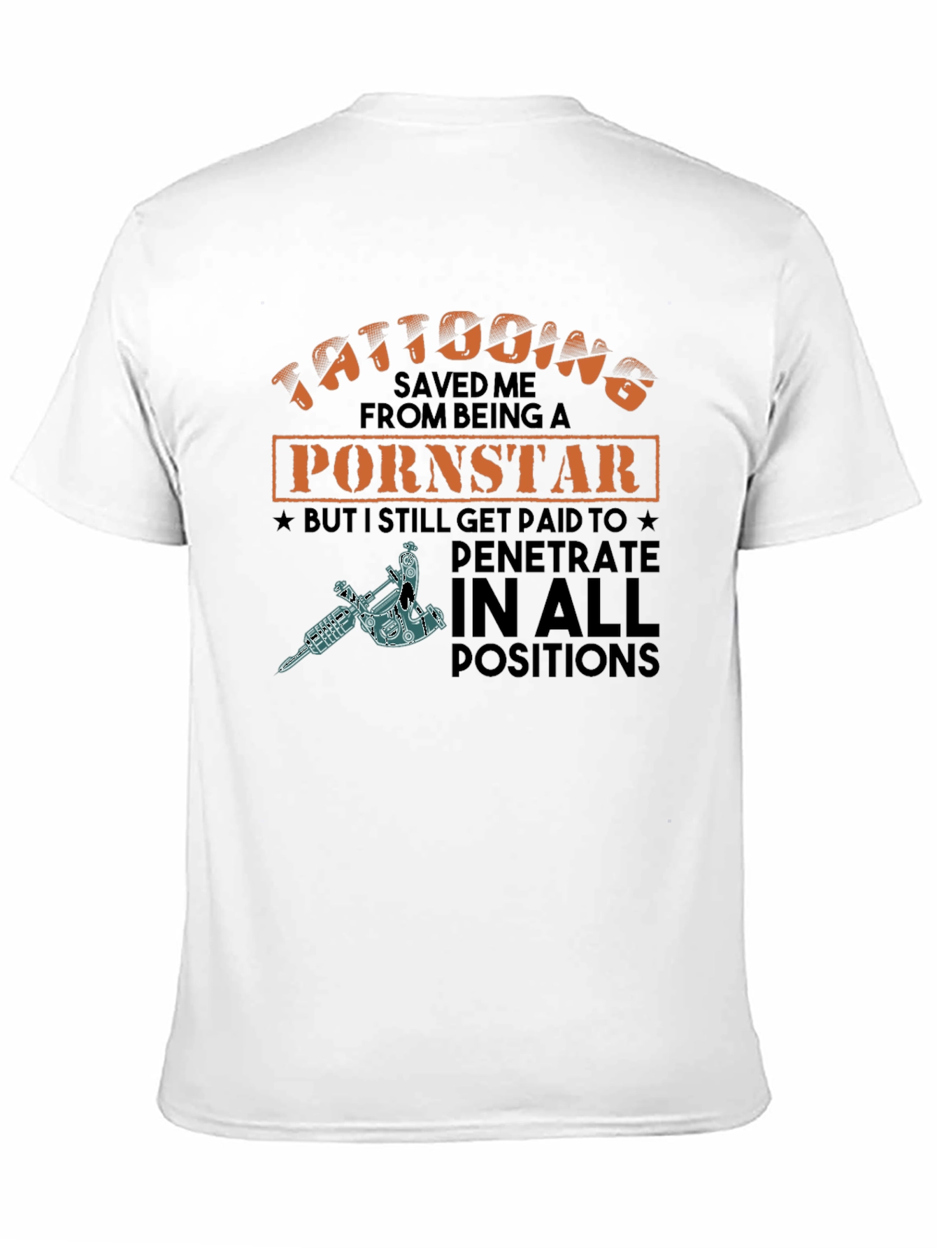 Tattooing Pornstar Graphic Tee