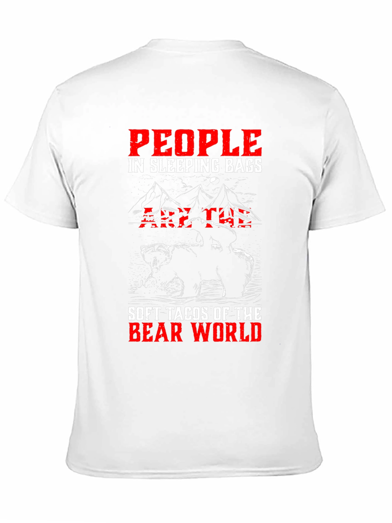 Bear World Sleeping Bag T-Shirt