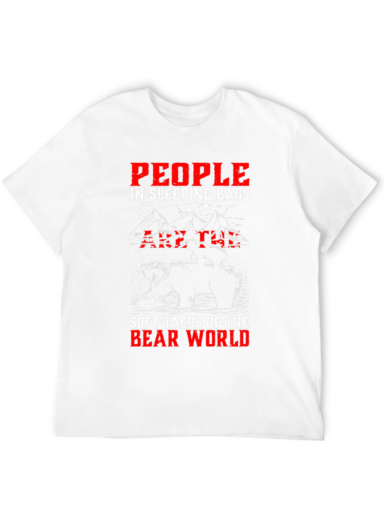 Bear World Sleeping Bag T-Shirt