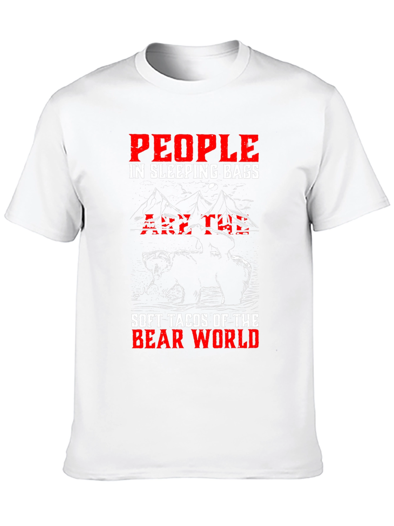 Bear World Sleeping Bag T-Shirt