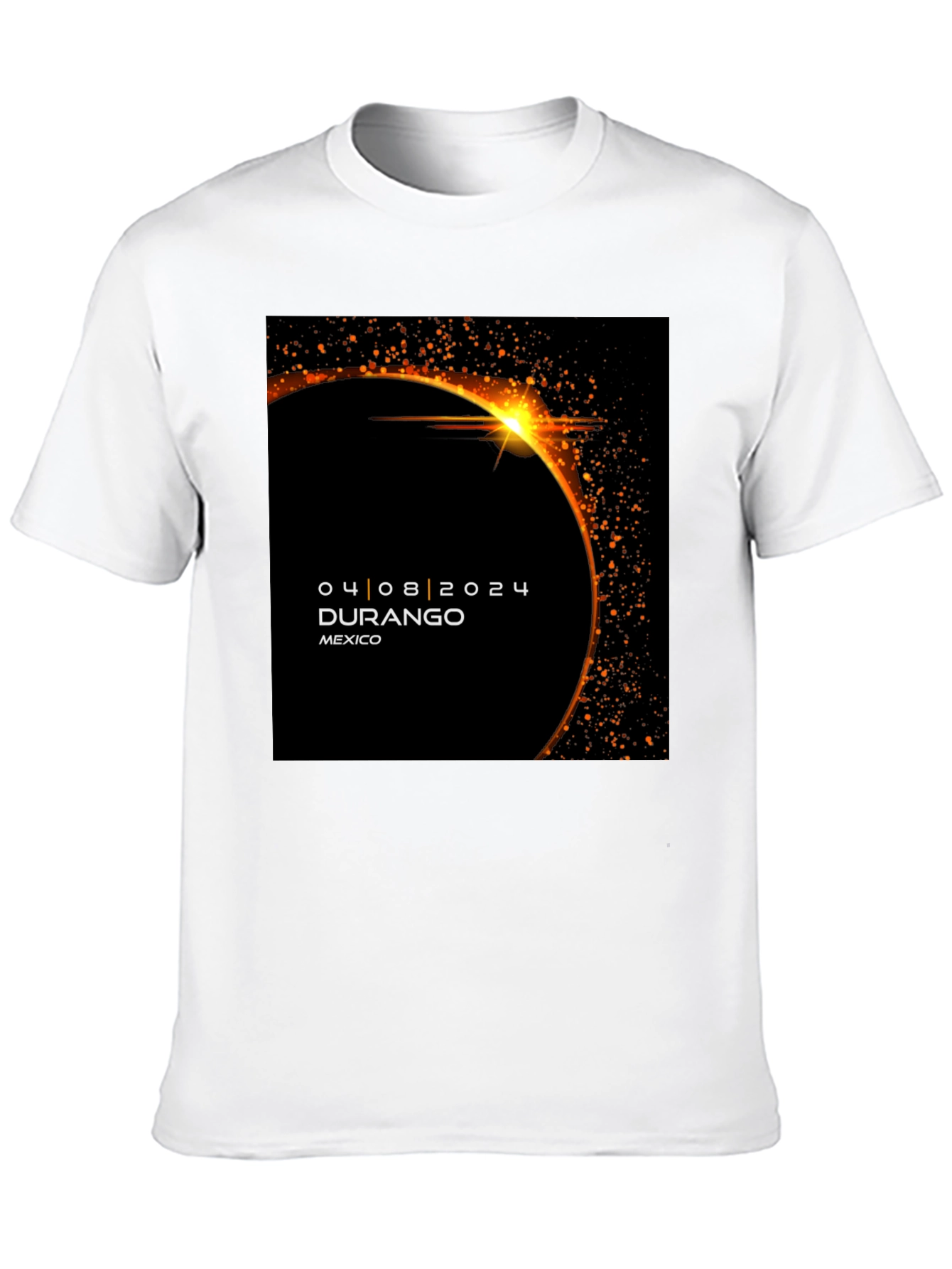 Durango Mexico Solar Eclipse 2024 T-Shirt