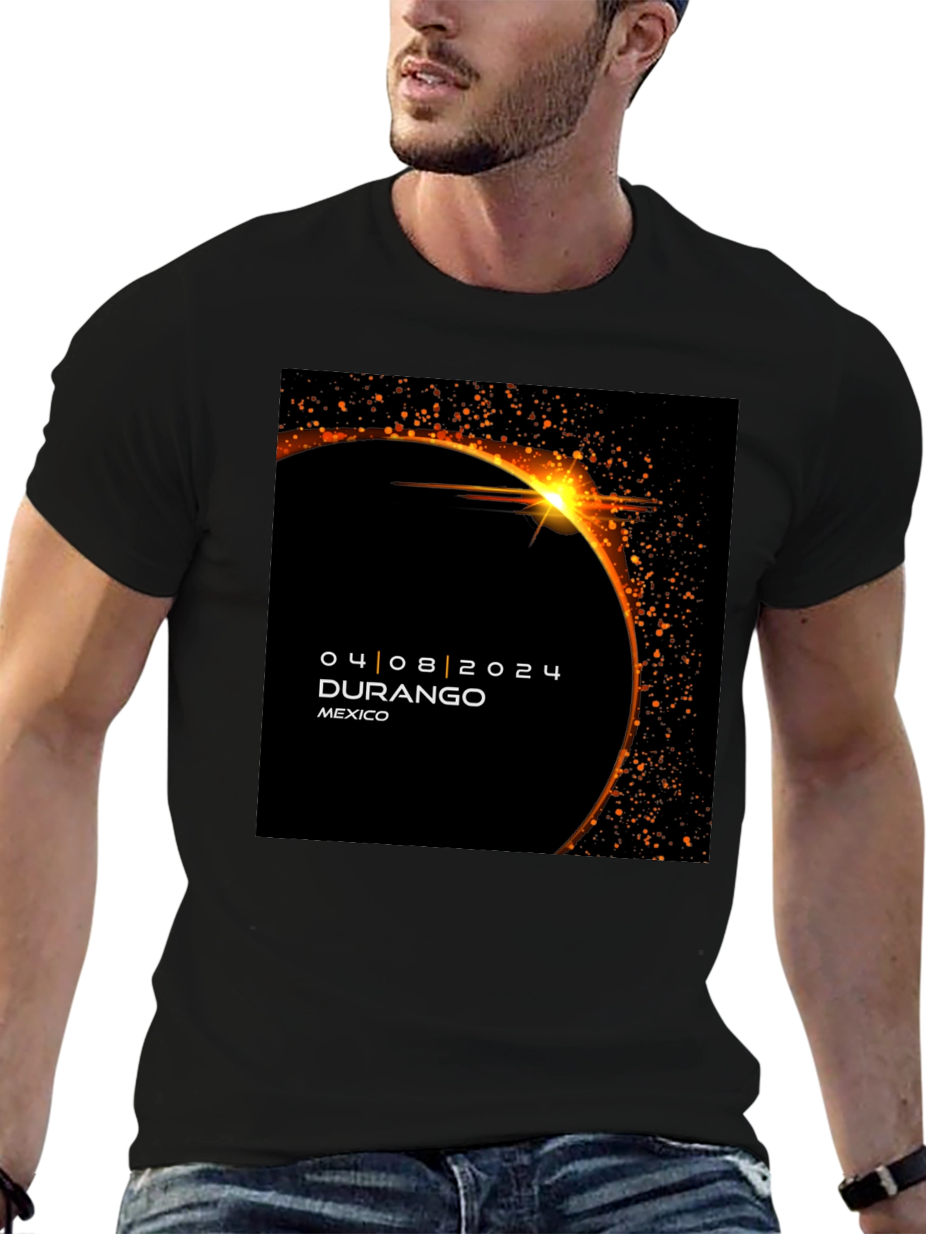 Durango Mexico Solar Eclipse 2024 T-Shirt