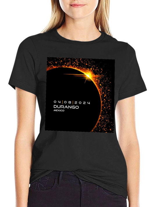 Durango Mexico Solar Eclipse 2024 T-Shirt