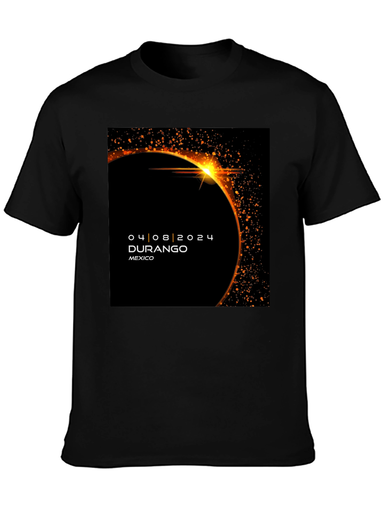 Durango Mexico Solar Eclipse 2024 T-Shirt