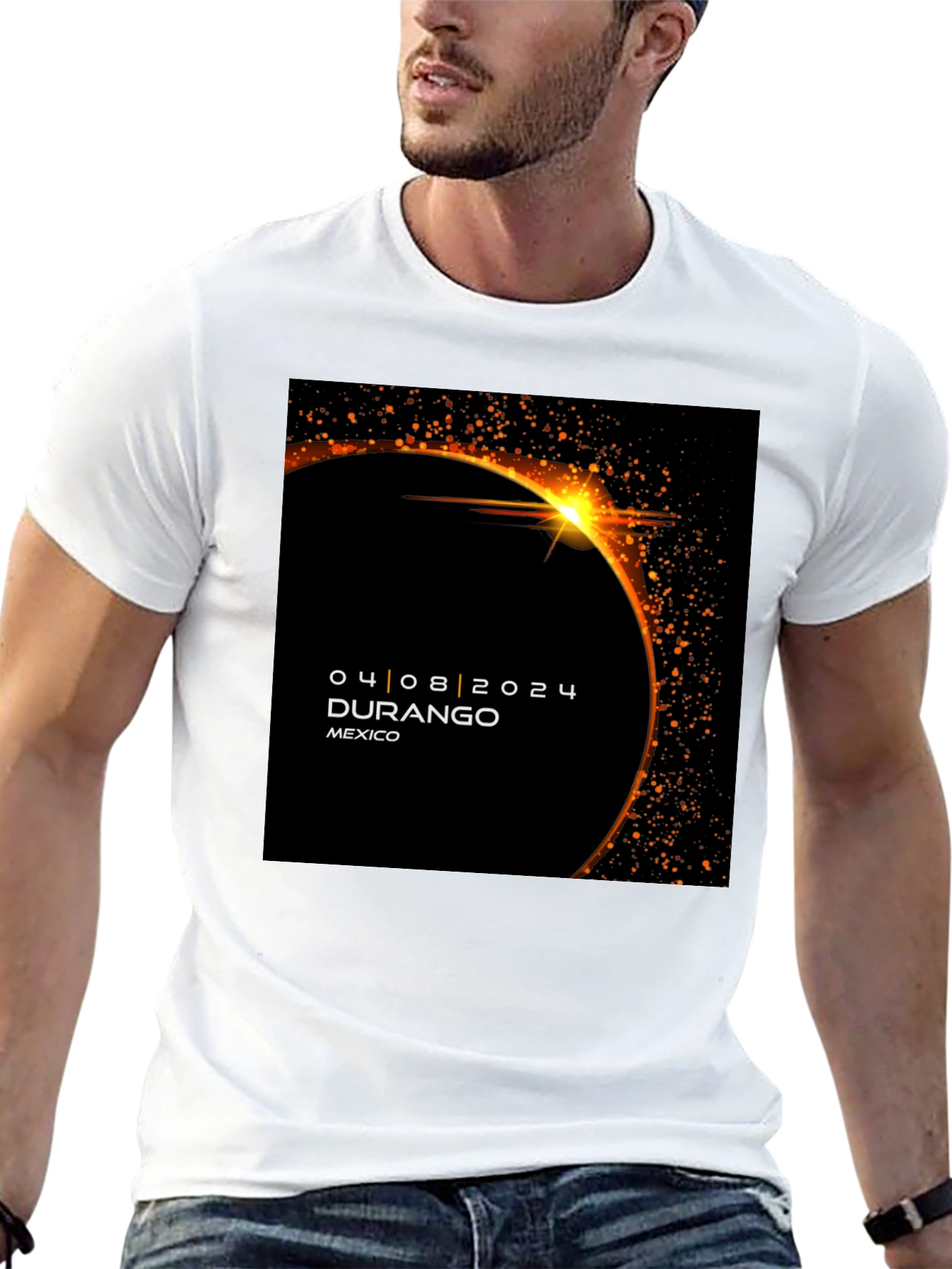Durango Mexico Solar Eclipse 2024 T-Shirt