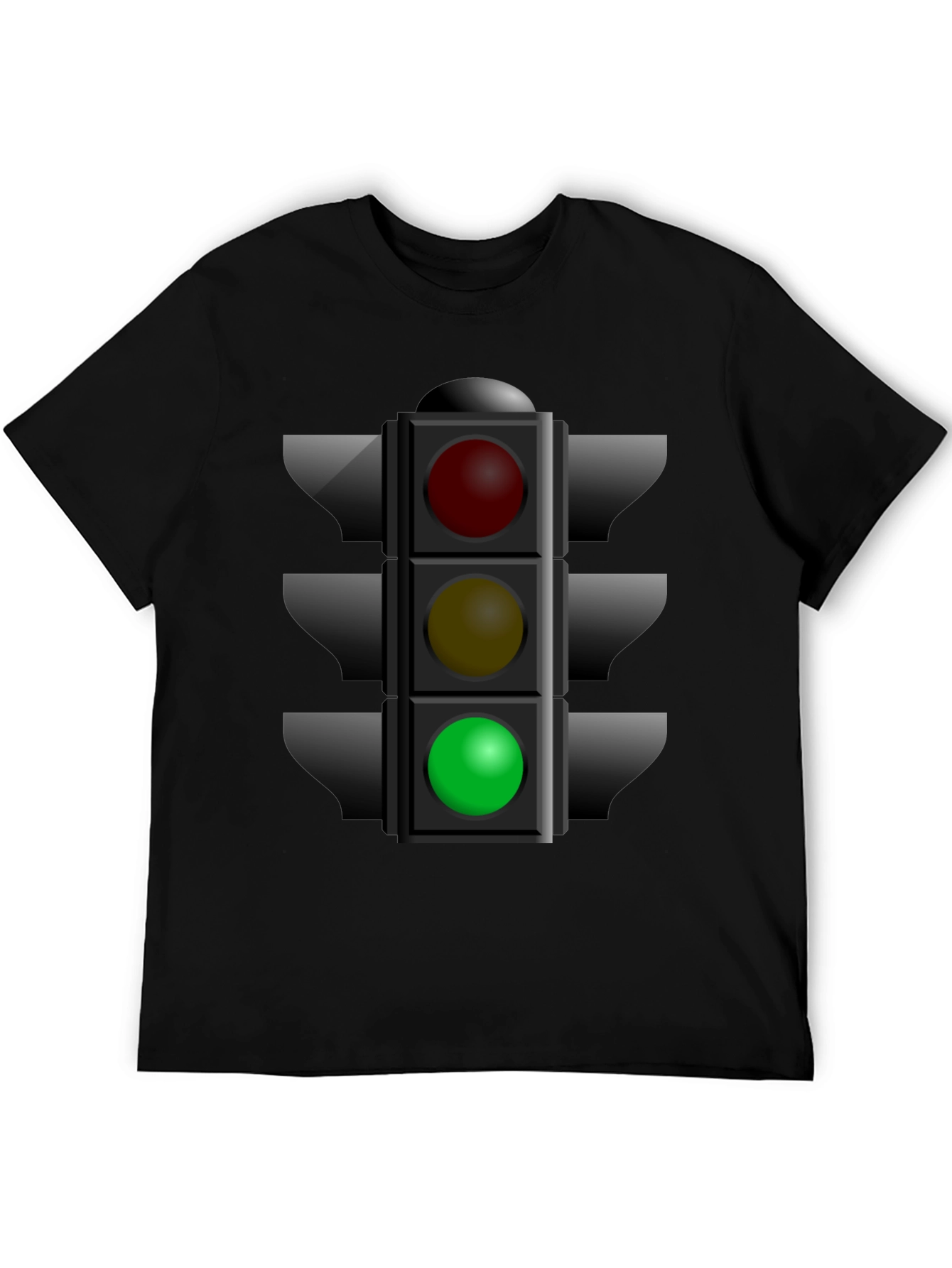 Traffic Light Graphic Tee - Stoplight Shirt