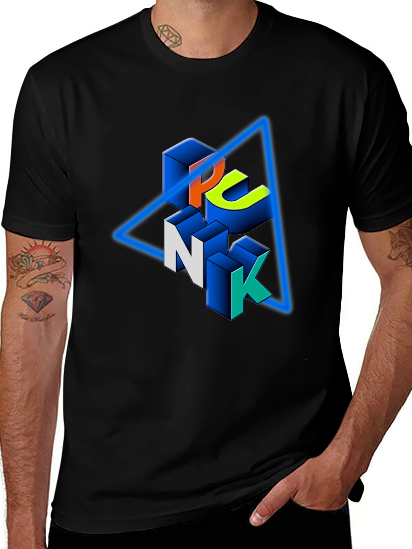 Retro Punk Graphic Tee
