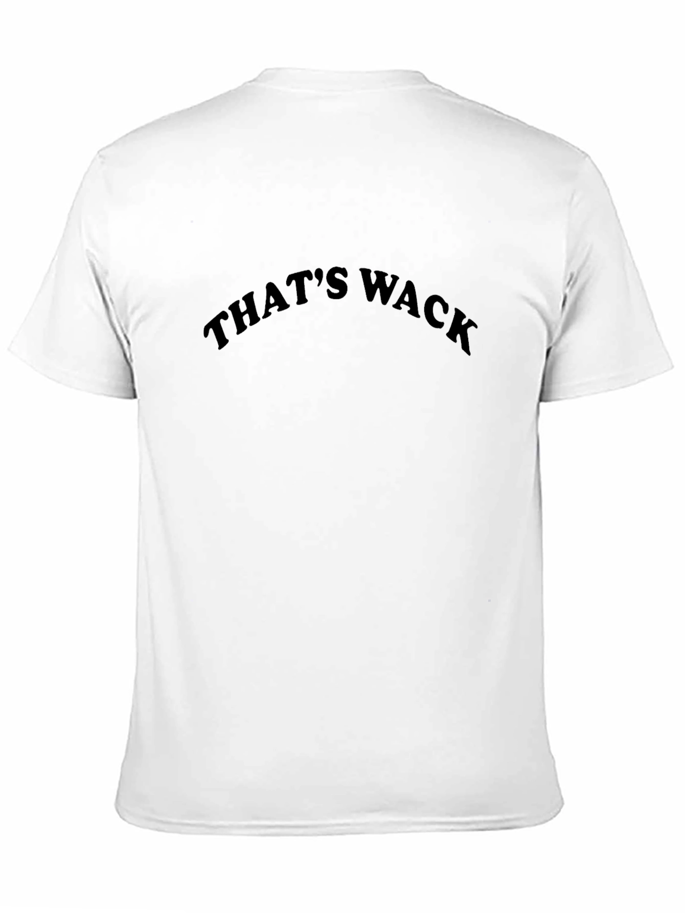 Thats Wack Graphic Tee - Black Cotton Casual Shirt
