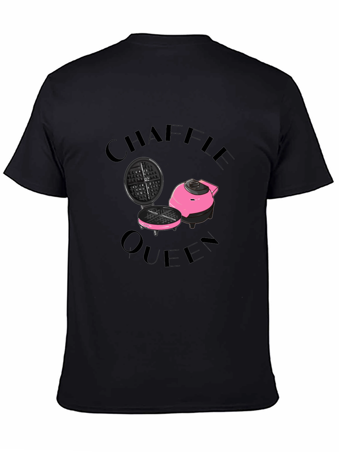 Chaffle Queen T-Shirt: Waffle Maker Graphic Tee
