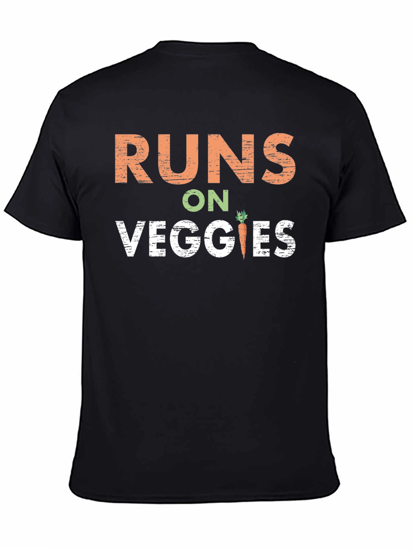 Runs on Veggies Graphic T-Shirt