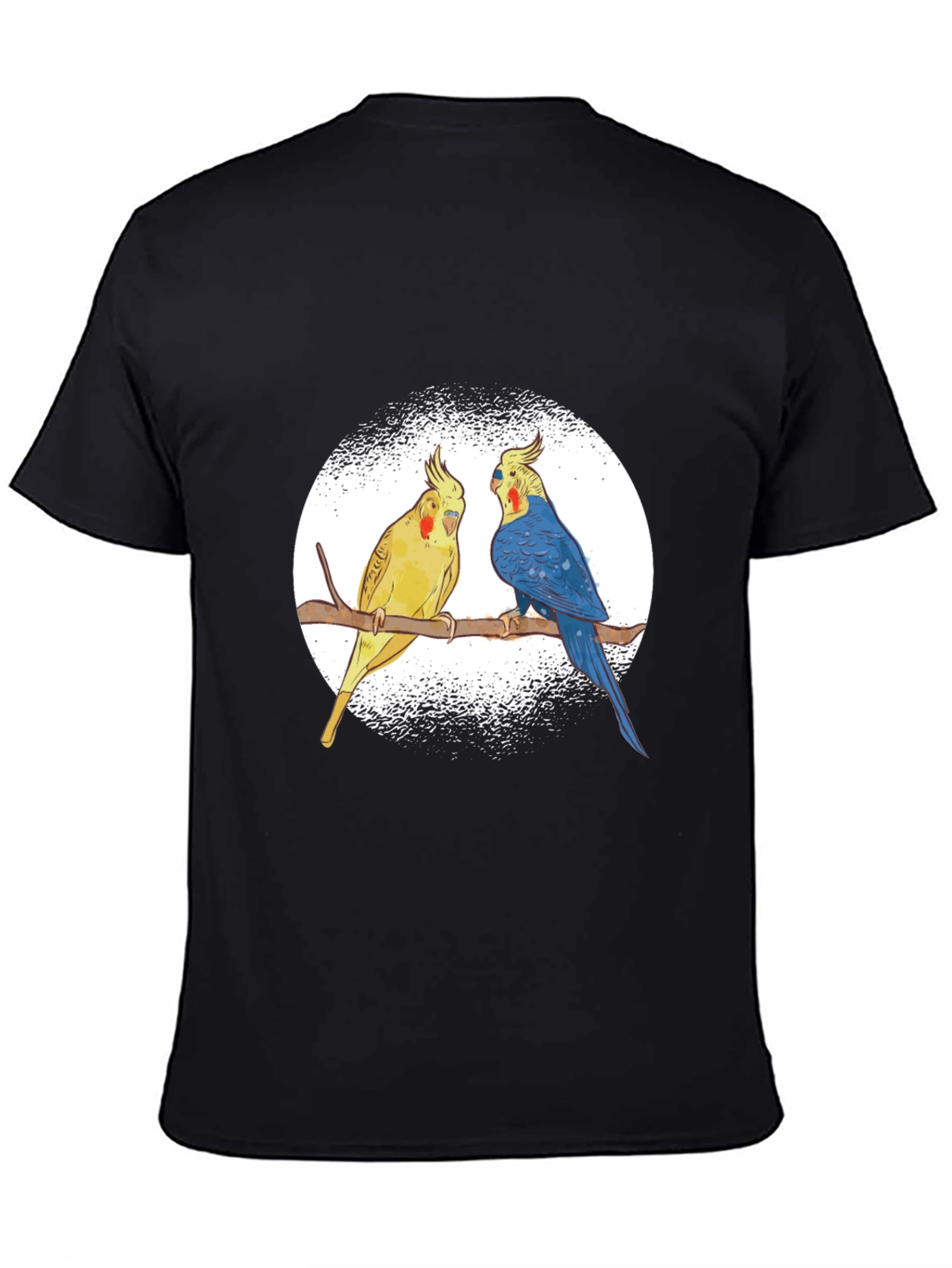 Cockatiel Couple T-Shirt - Bird Lover Tee