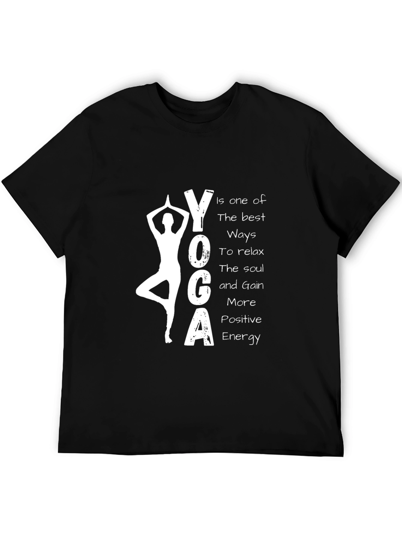 Yoga Inspiration Tee - Positive Energy Shirt