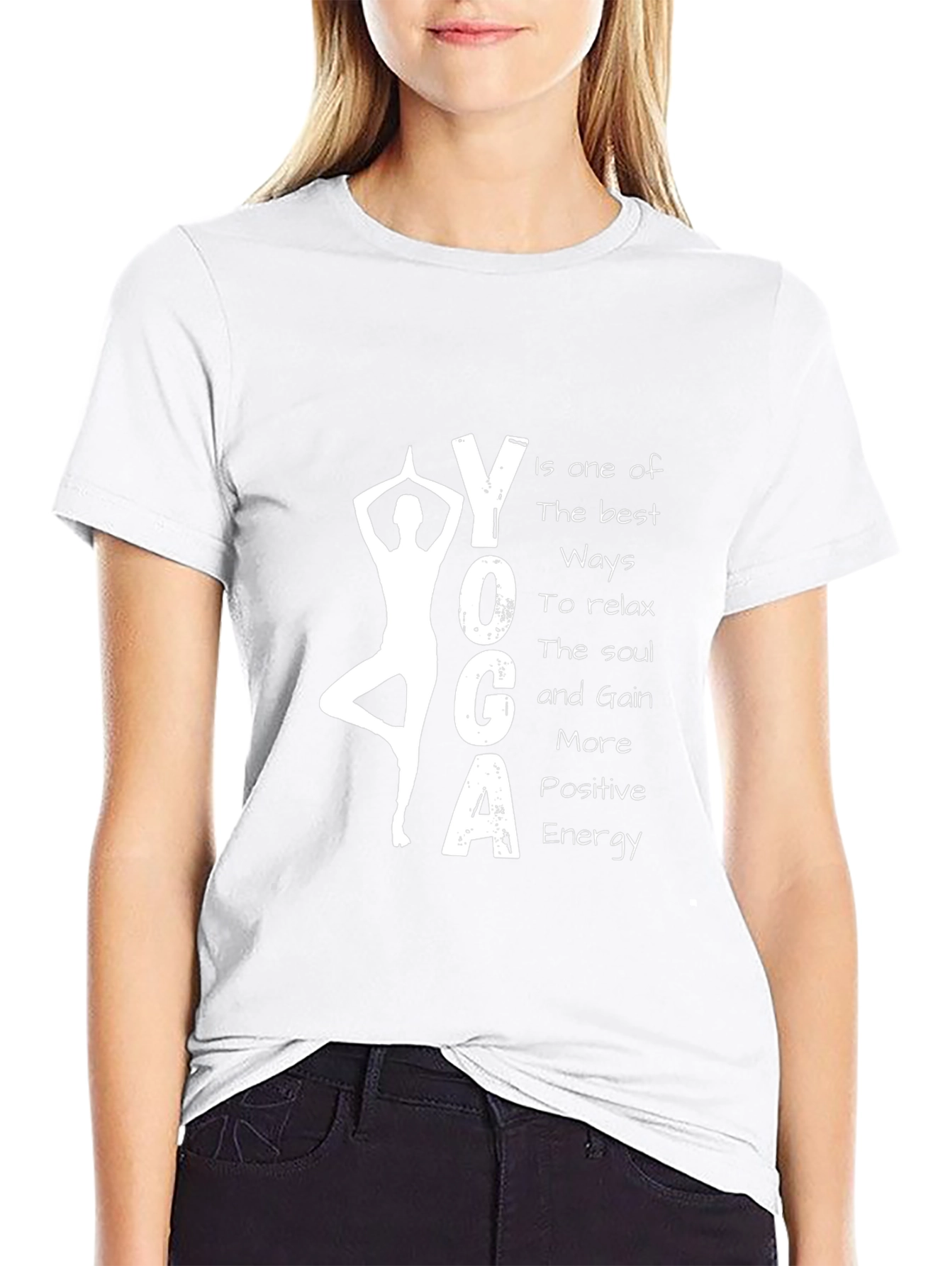 Yoga Inspiration Tee - Positive Energy Shirt