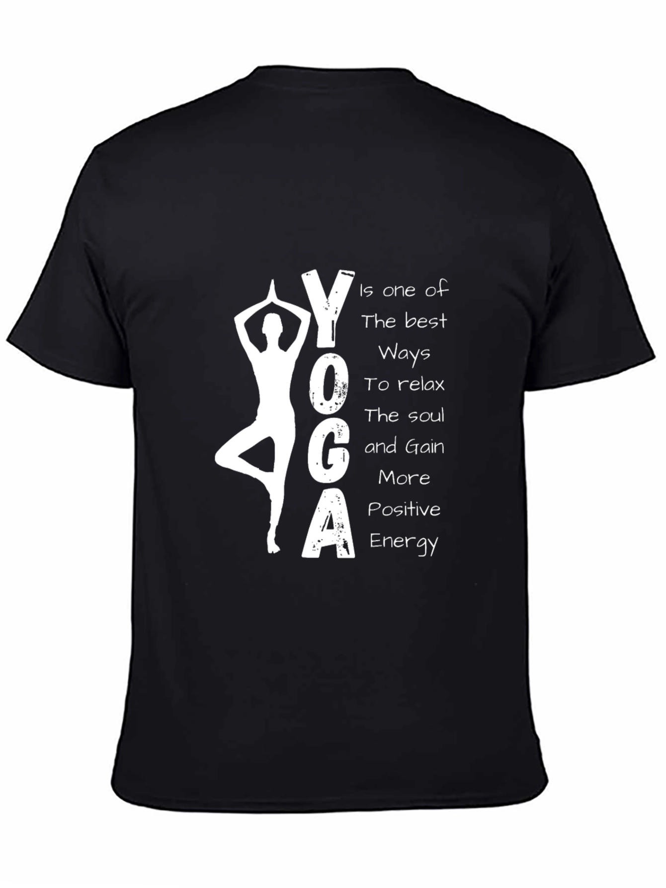 Yoga Inspiration Tee - Positive Energy Shirt