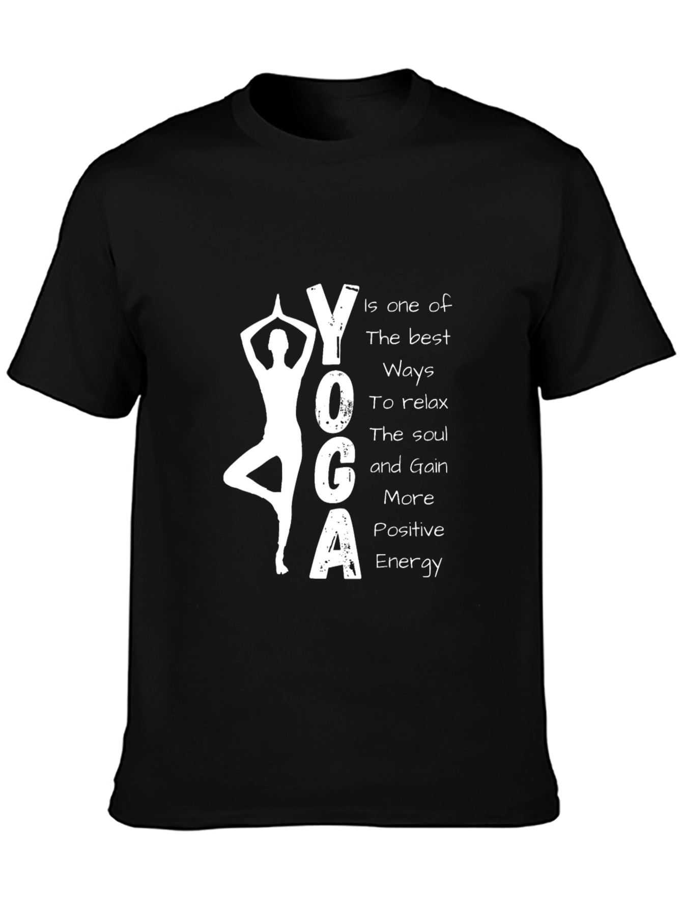 Yoga Inspiration Tee - Positive Energy Shirt