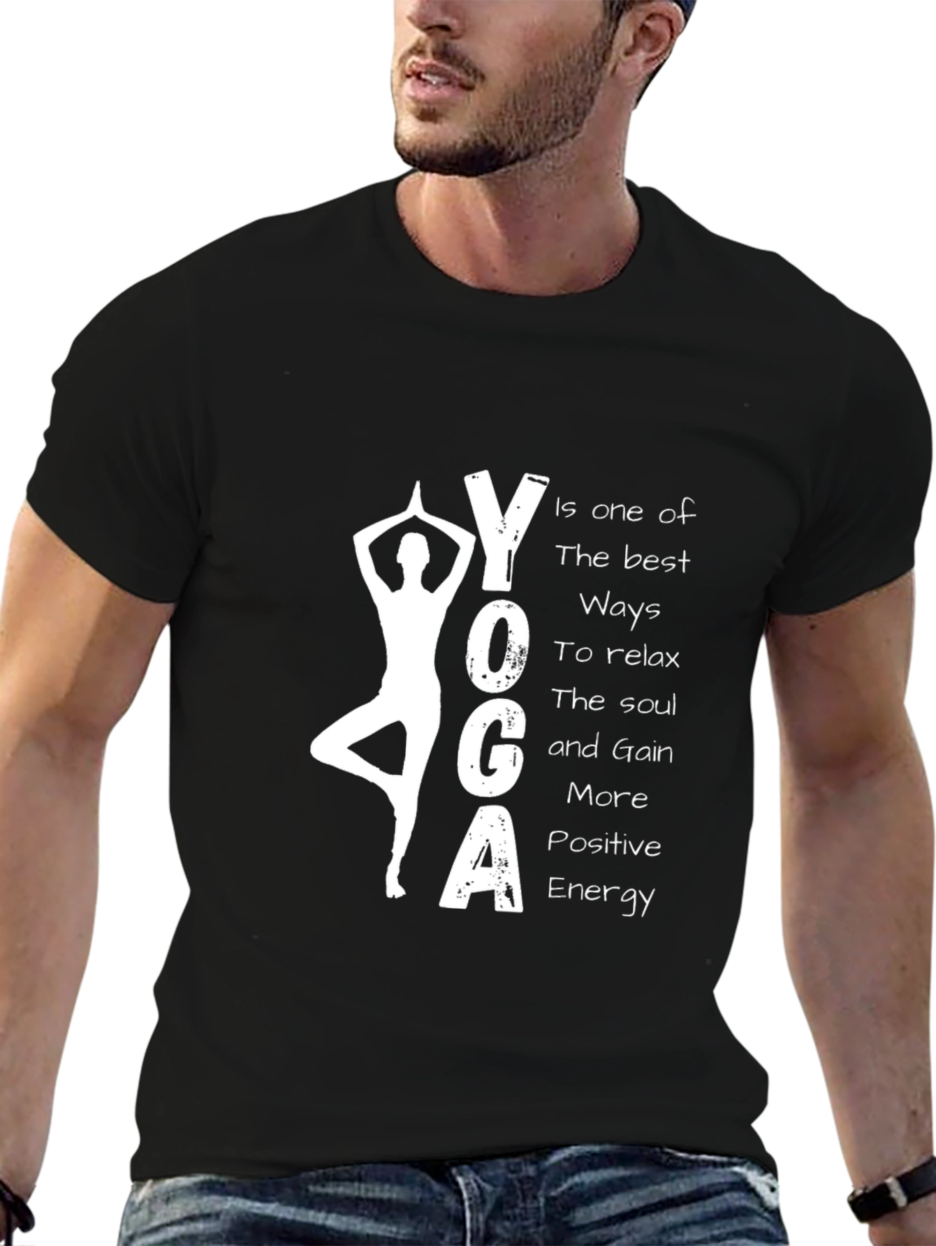 Yoga Inspiration Tee - Positive Energy Shirt