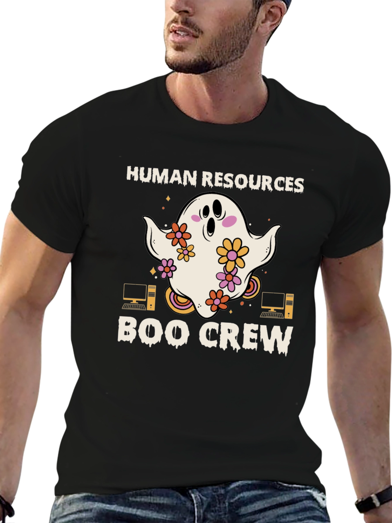 Human Resources Boo Crew Halloween T-Shirt