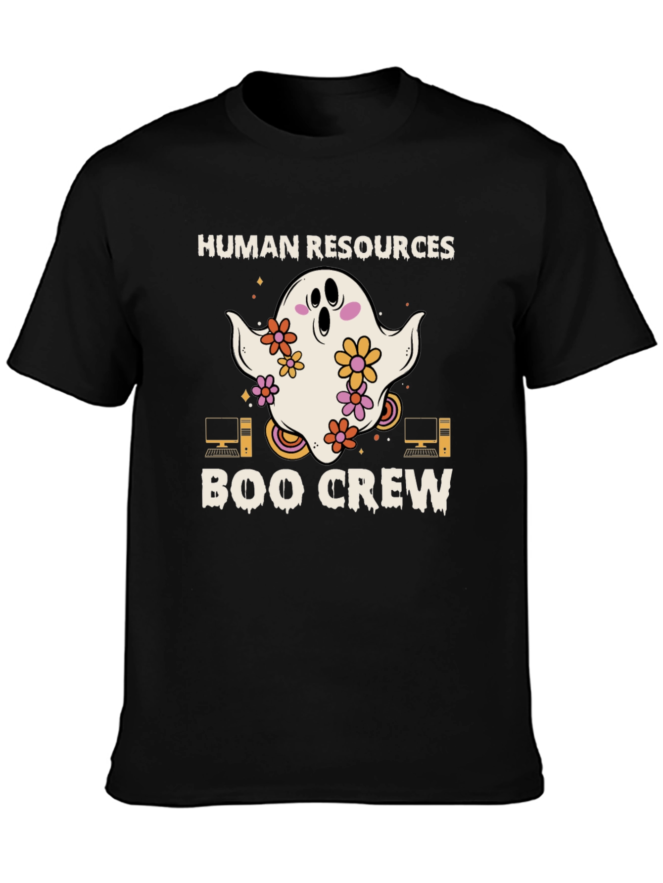 Human Resources Boo Crew Halloween T-Shirt