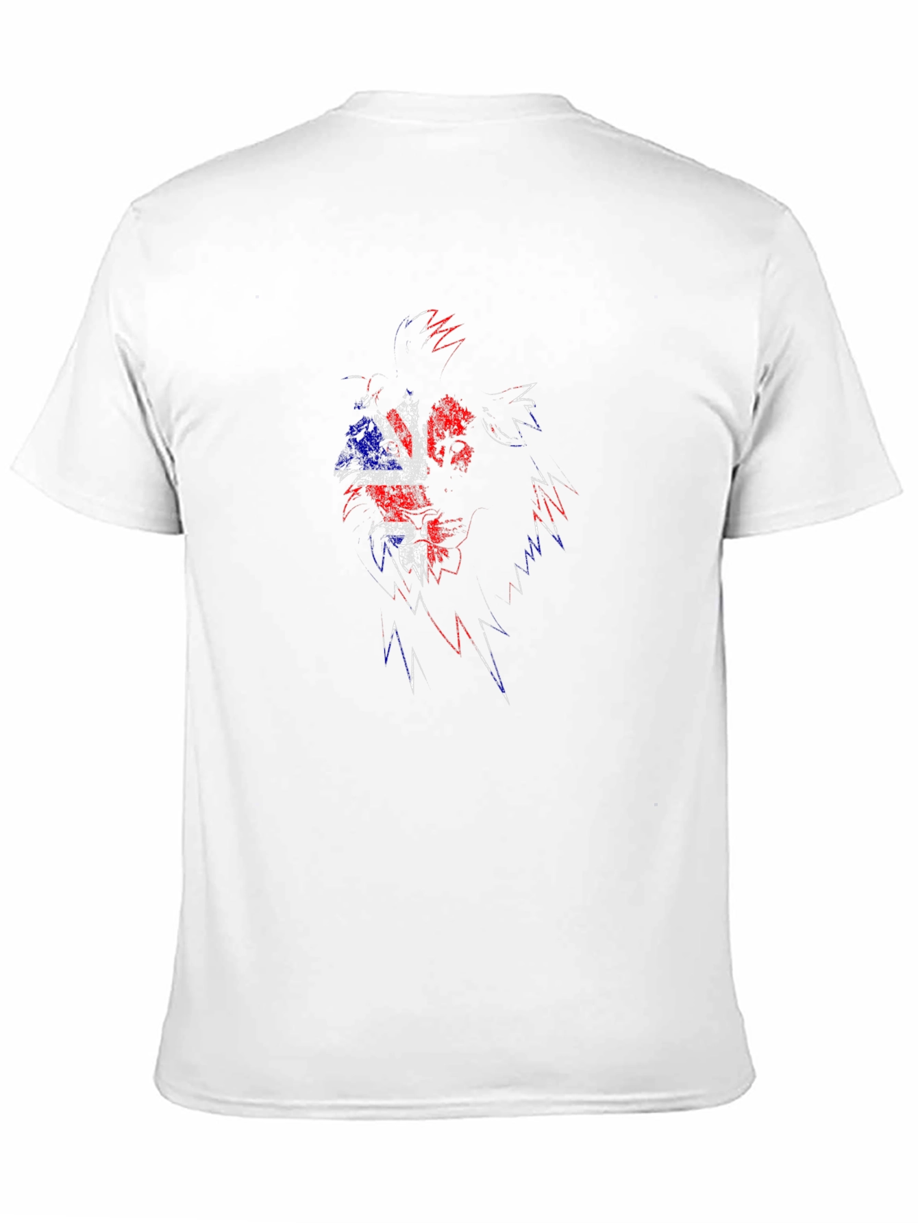 Union Jack Lion Black T-Shirt