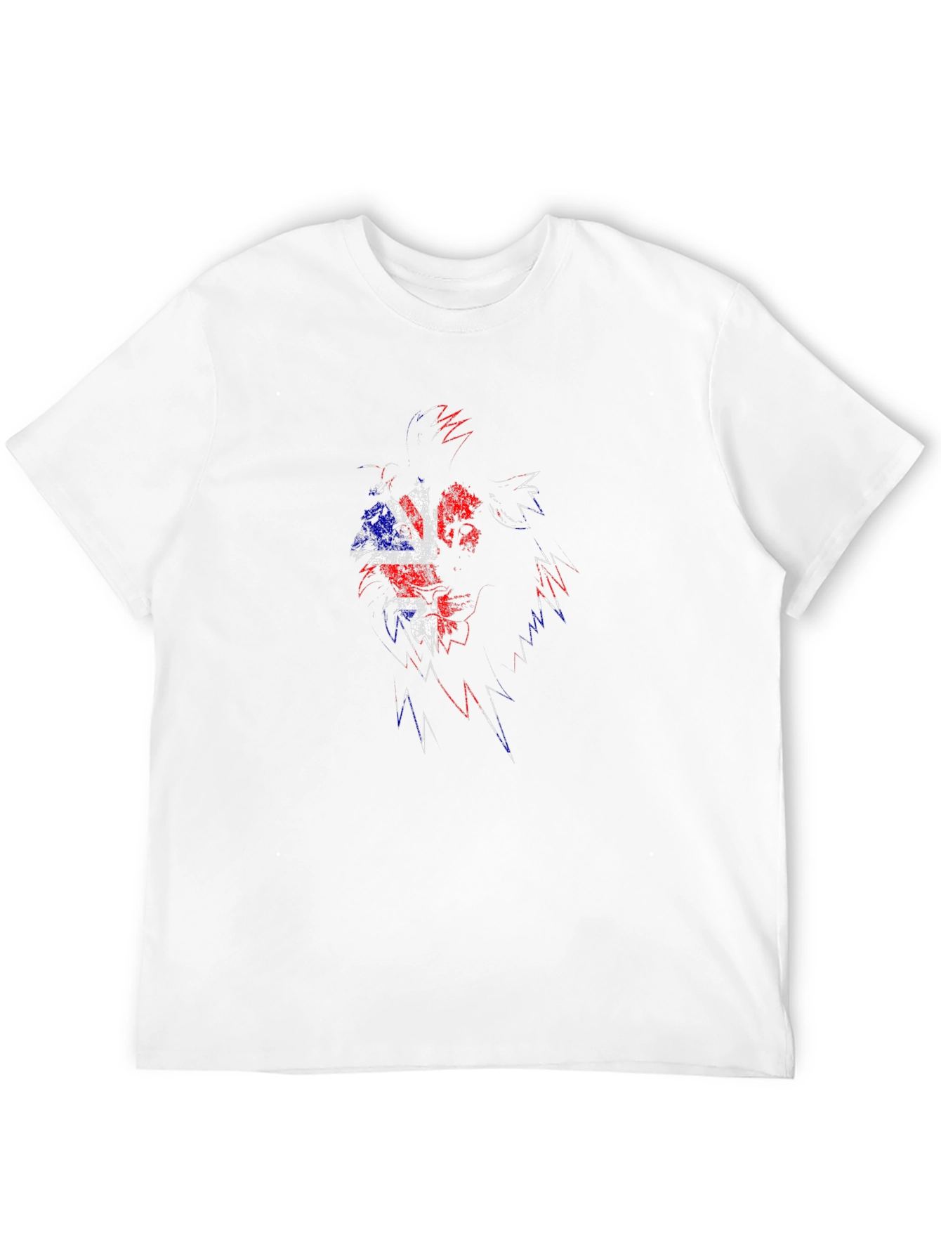 Union Jack Lion Black T-Shirt