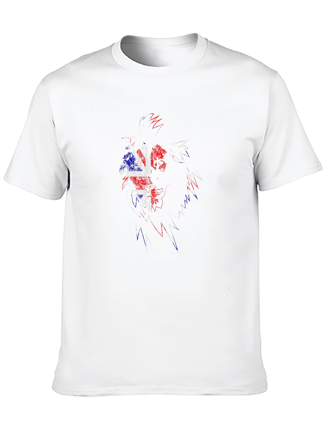 Union Jack Lion Black T-Shirt